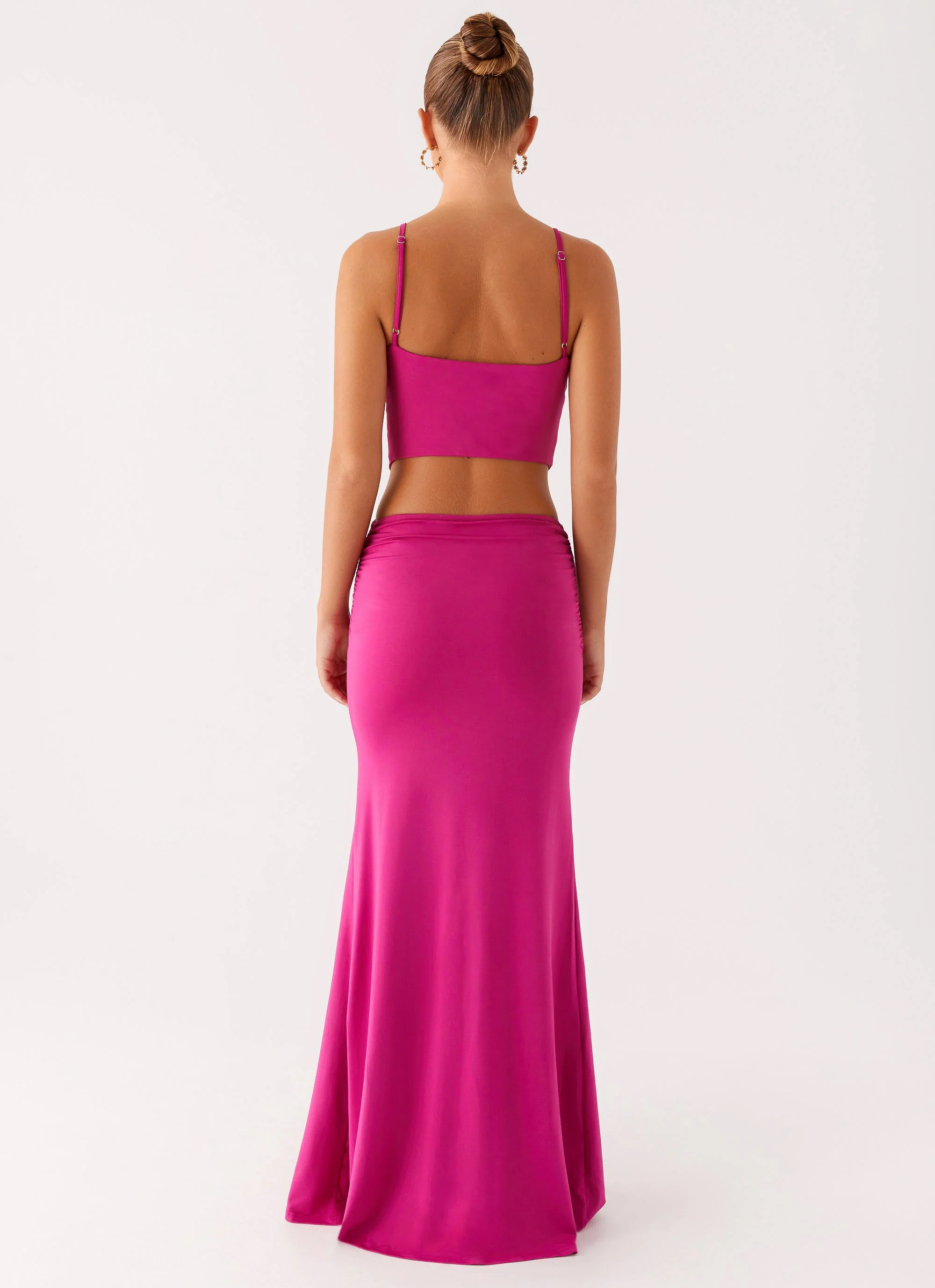 Headliner Maxi Dress - Fuchsia - Image 4