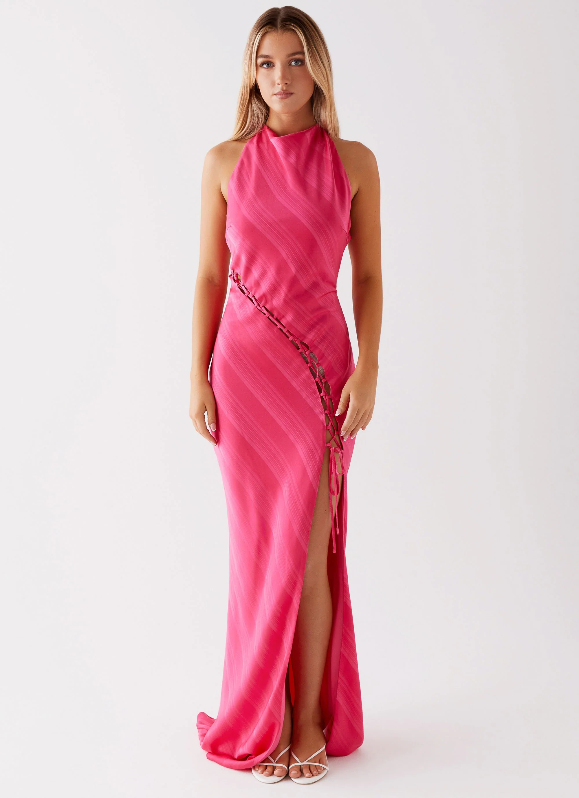 Heartbeat Maxi Dress - Pink - Image 2