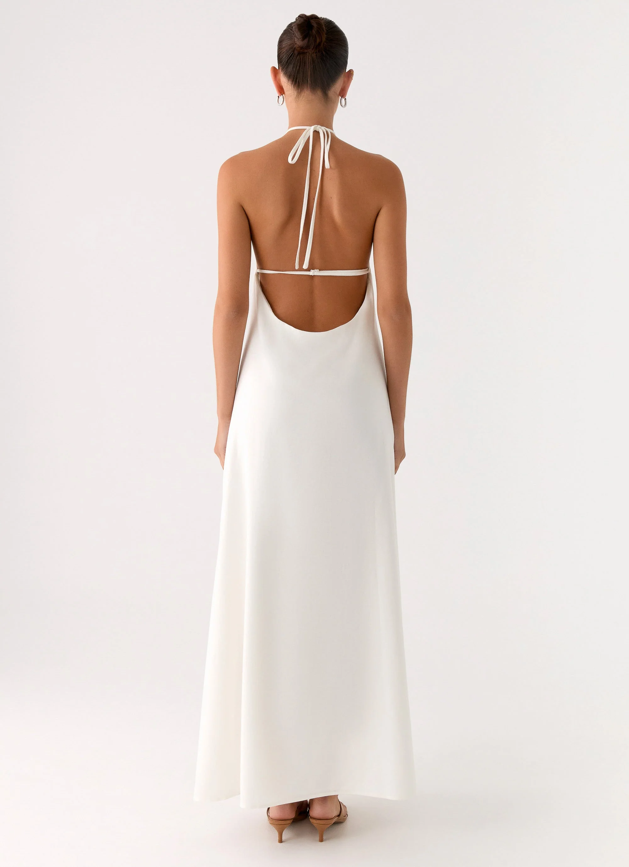 Helden Maxi Dress - White - Image 3