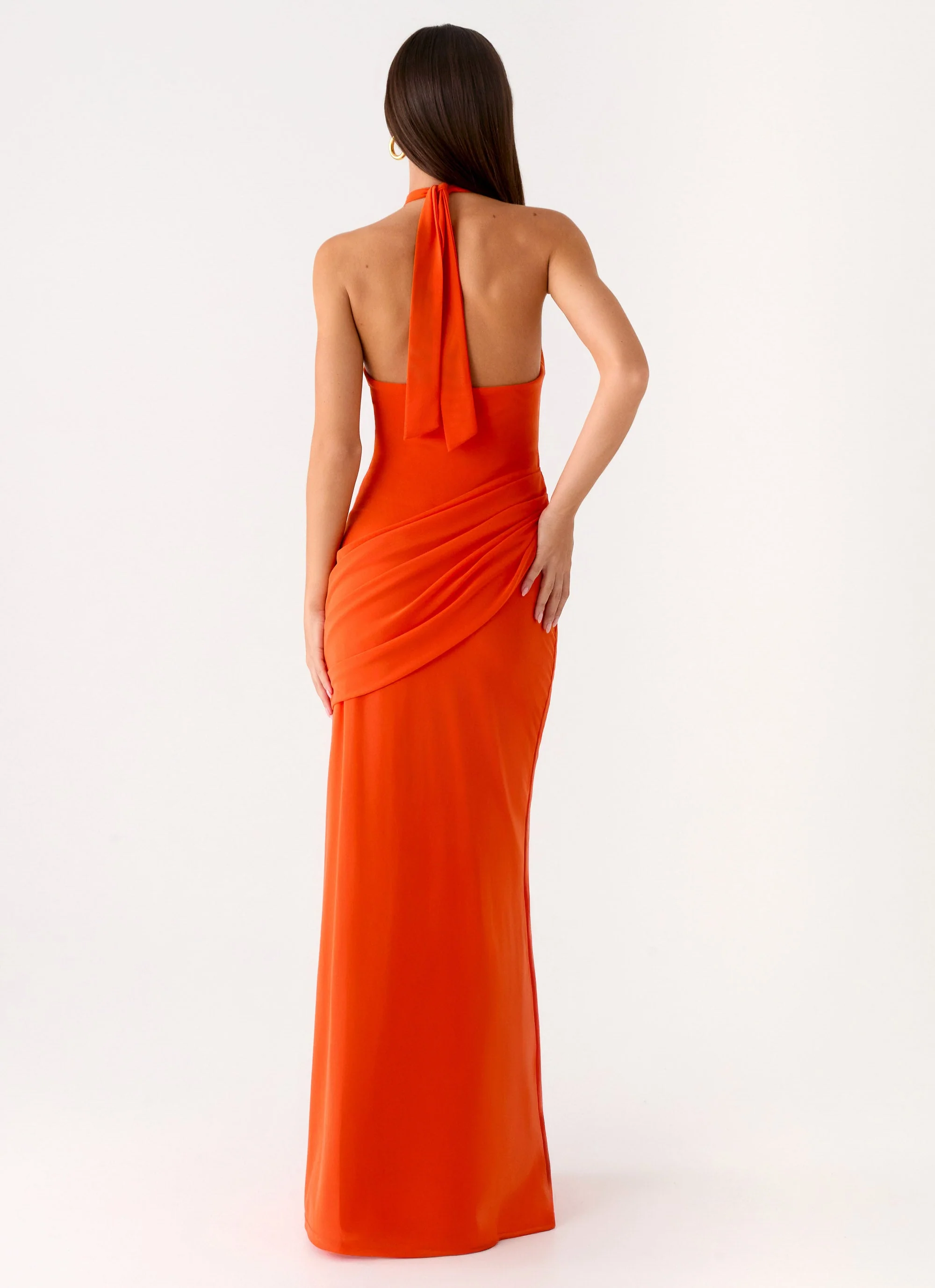 Henrietta Maxi Dress - Orange - Image 3