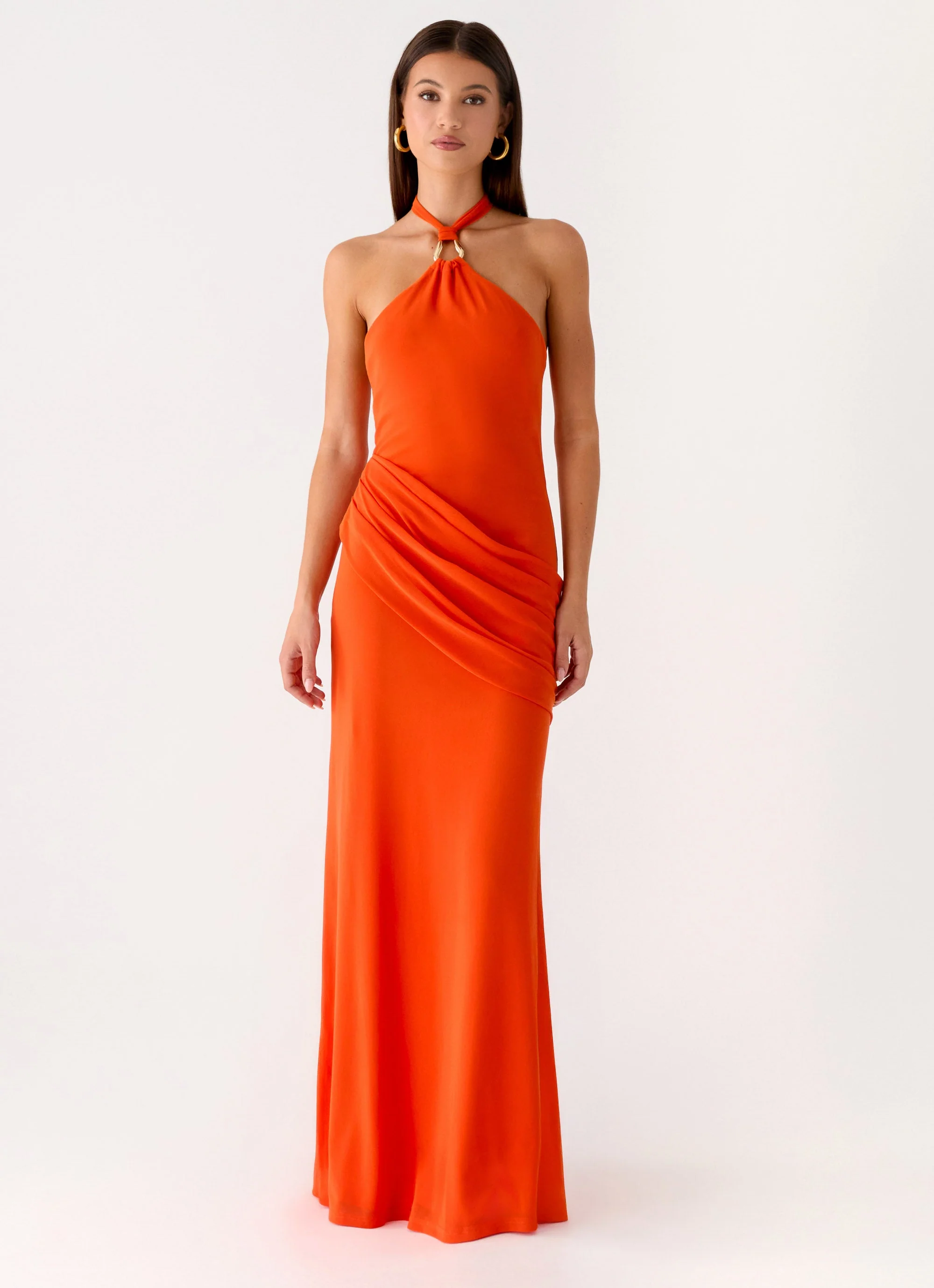 Henrietta Maxi Dress - Orange - Image 5