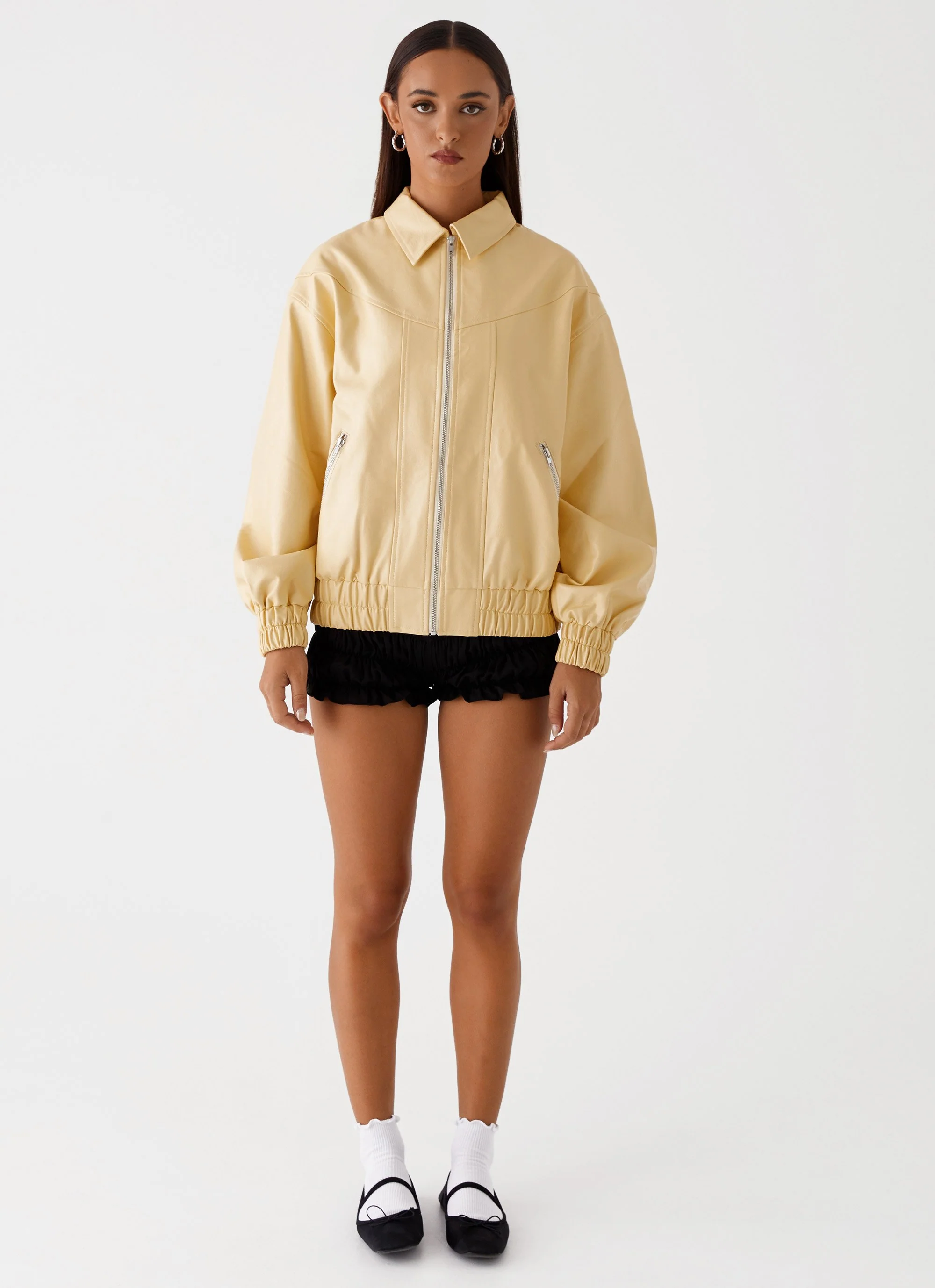 Holland Bomber Jacket - Yellow - Image 2