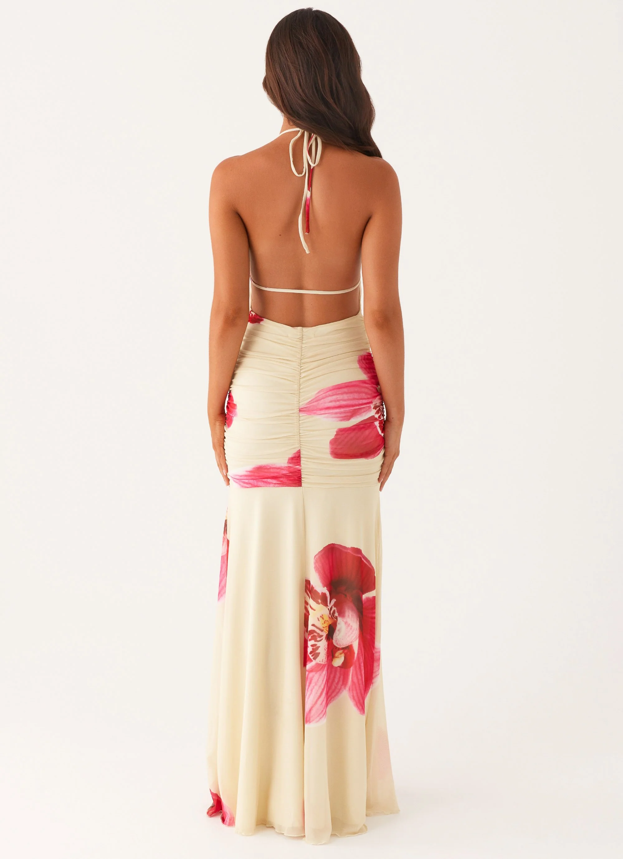 Hollywood Maxi Dress - Orchid Yellow - Image 4