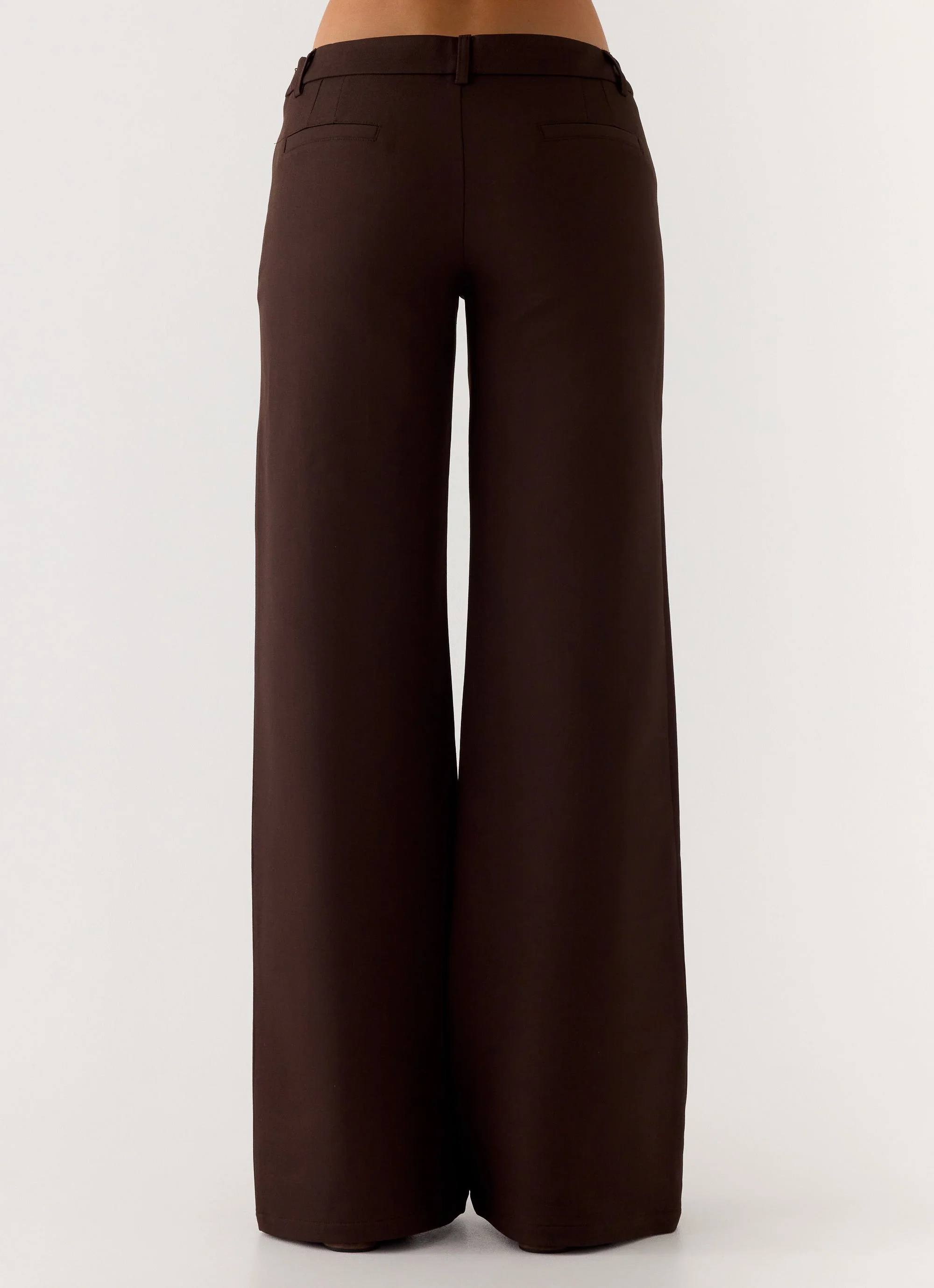 Hot as Ice Low Rise Pants - Chocolate - Image 4