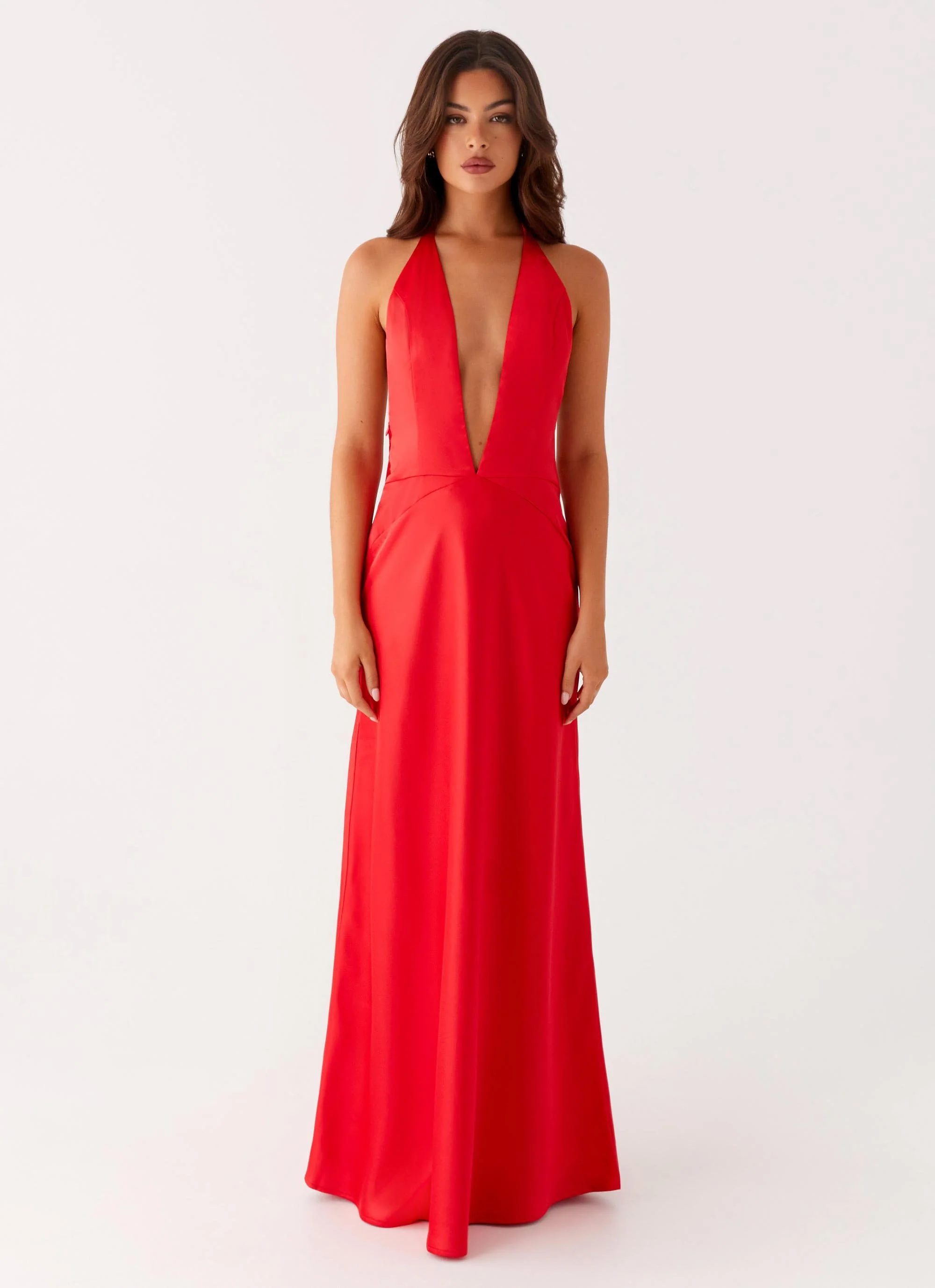 Idol Maxi Dress - Red - Image 2