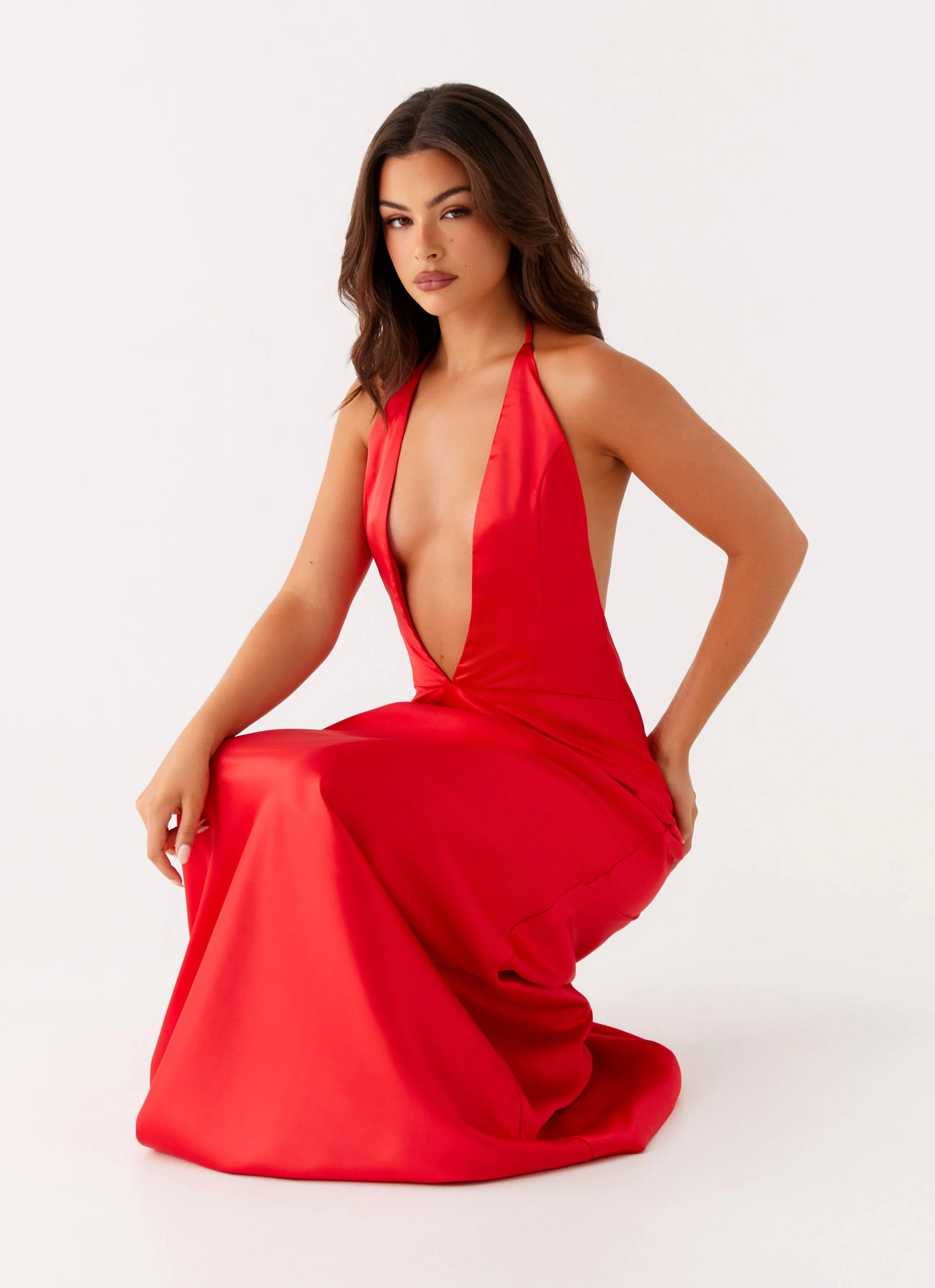 Idol Maxi Dress - Red - Image 6