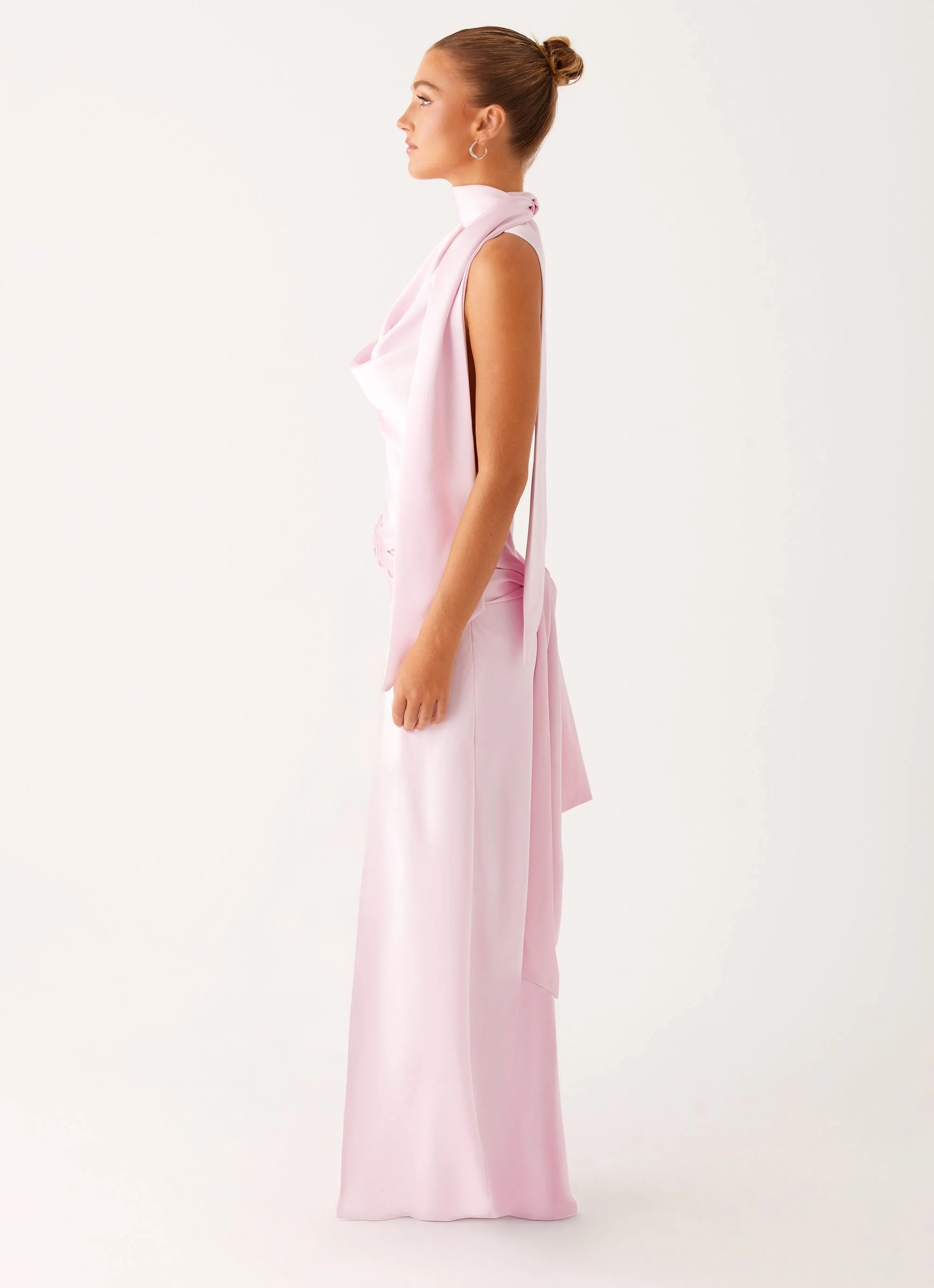 Imani Maxi Dress - Pink - Image 3