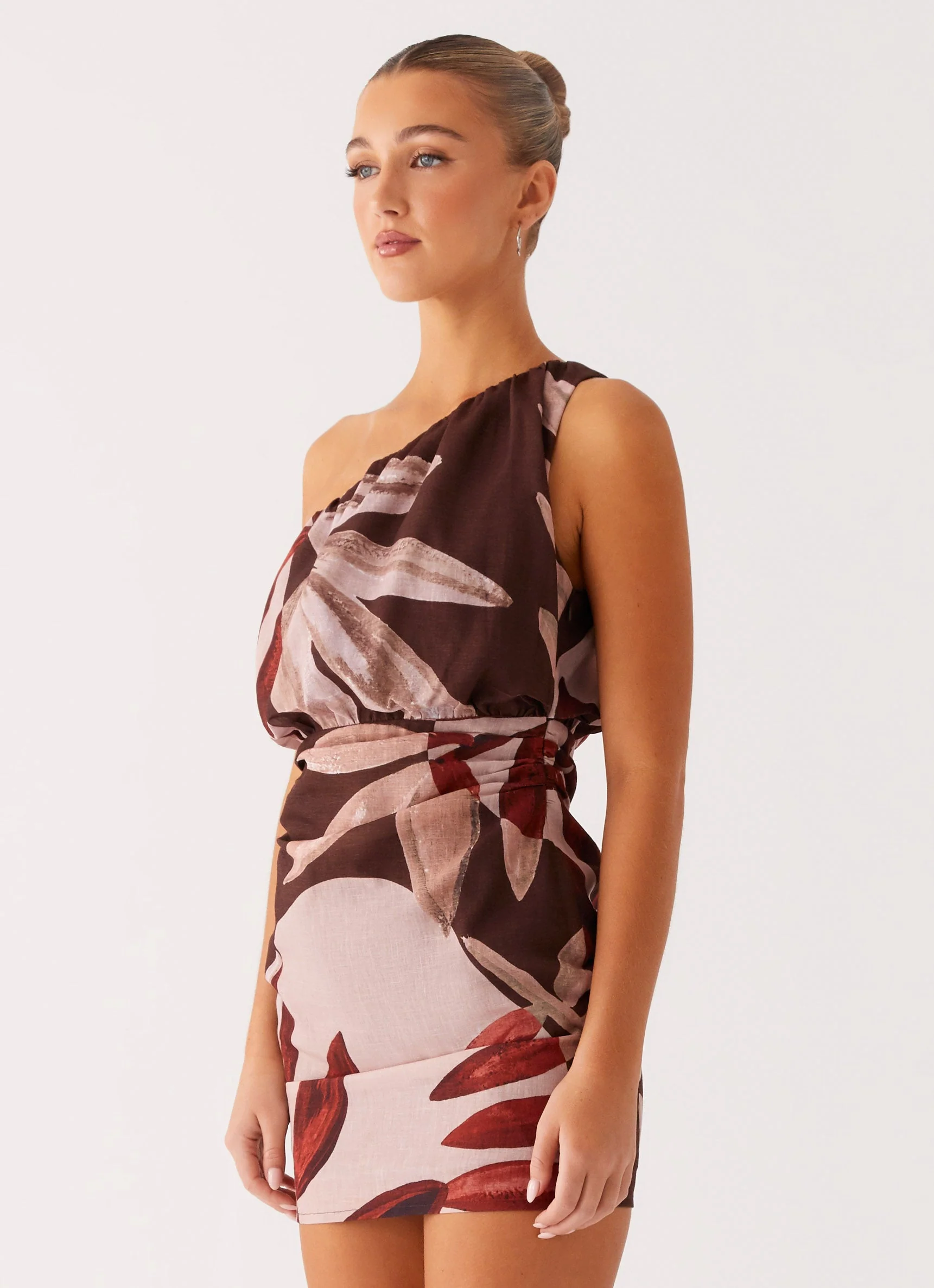 Indianna Mini Dress - Cinnamon Palm - Image 4