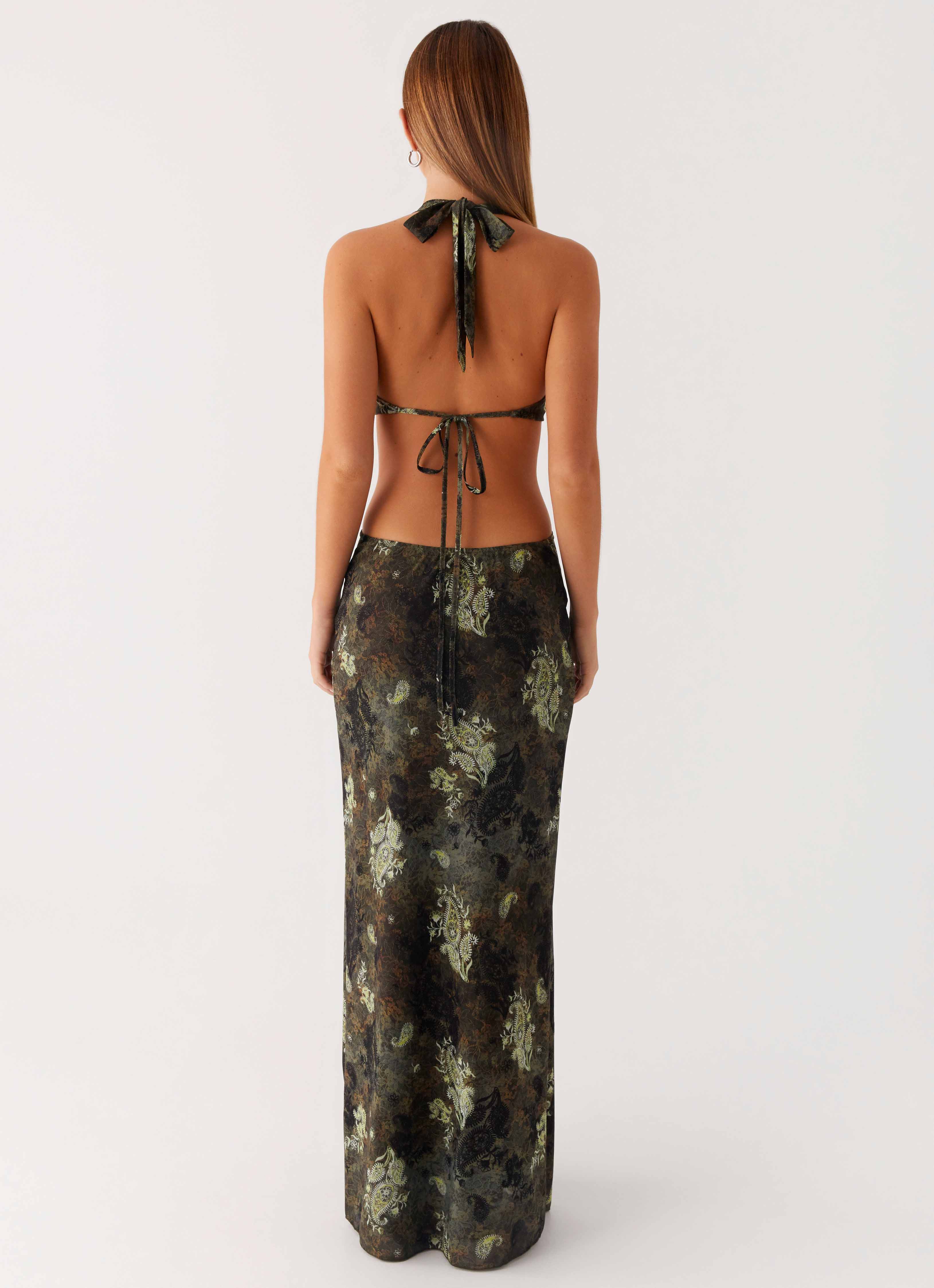 Indra Maxi Dress - Cyber Floral - Image 2