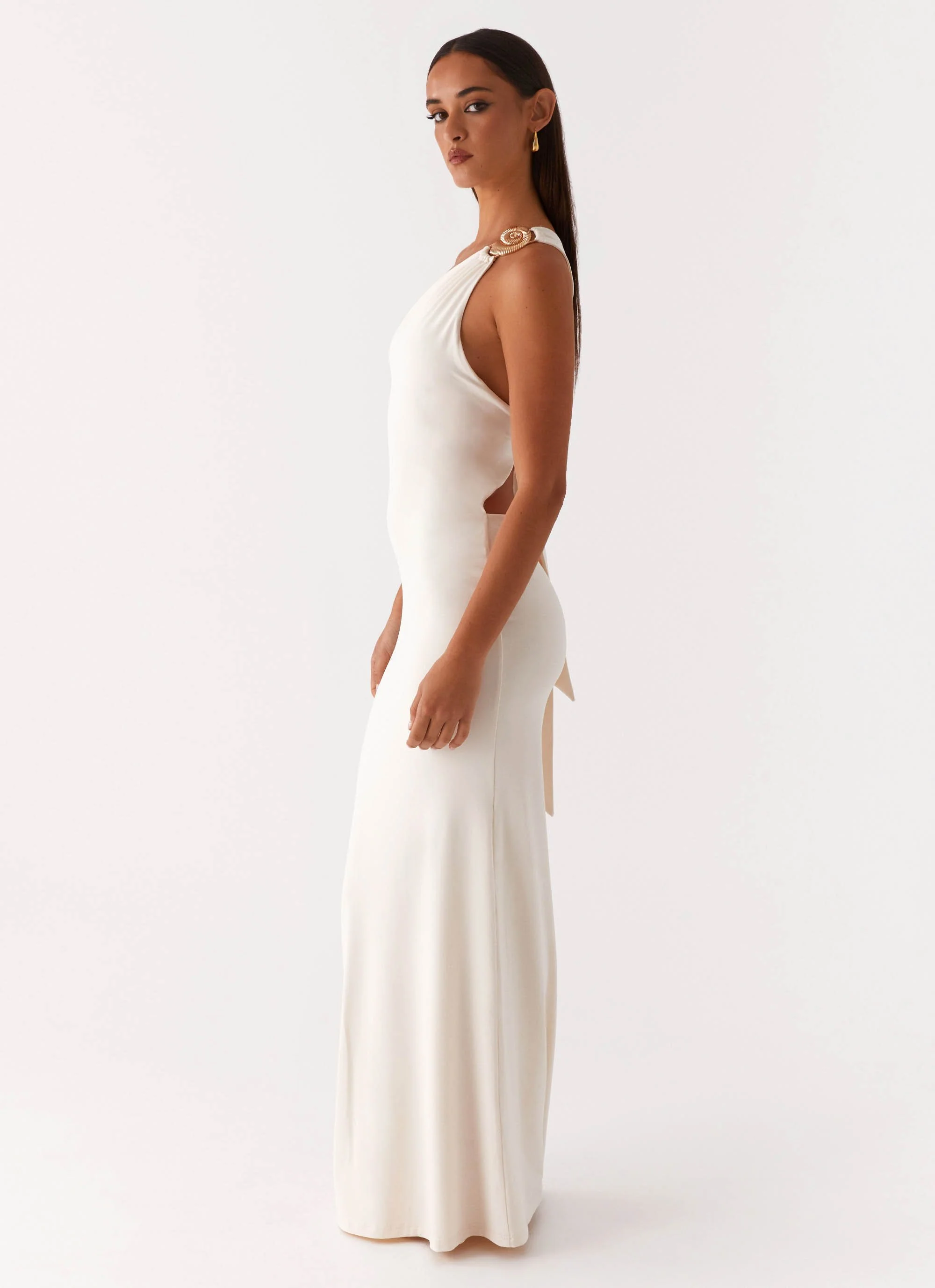 Infinity Maxi Dress - Ivory - Image 5