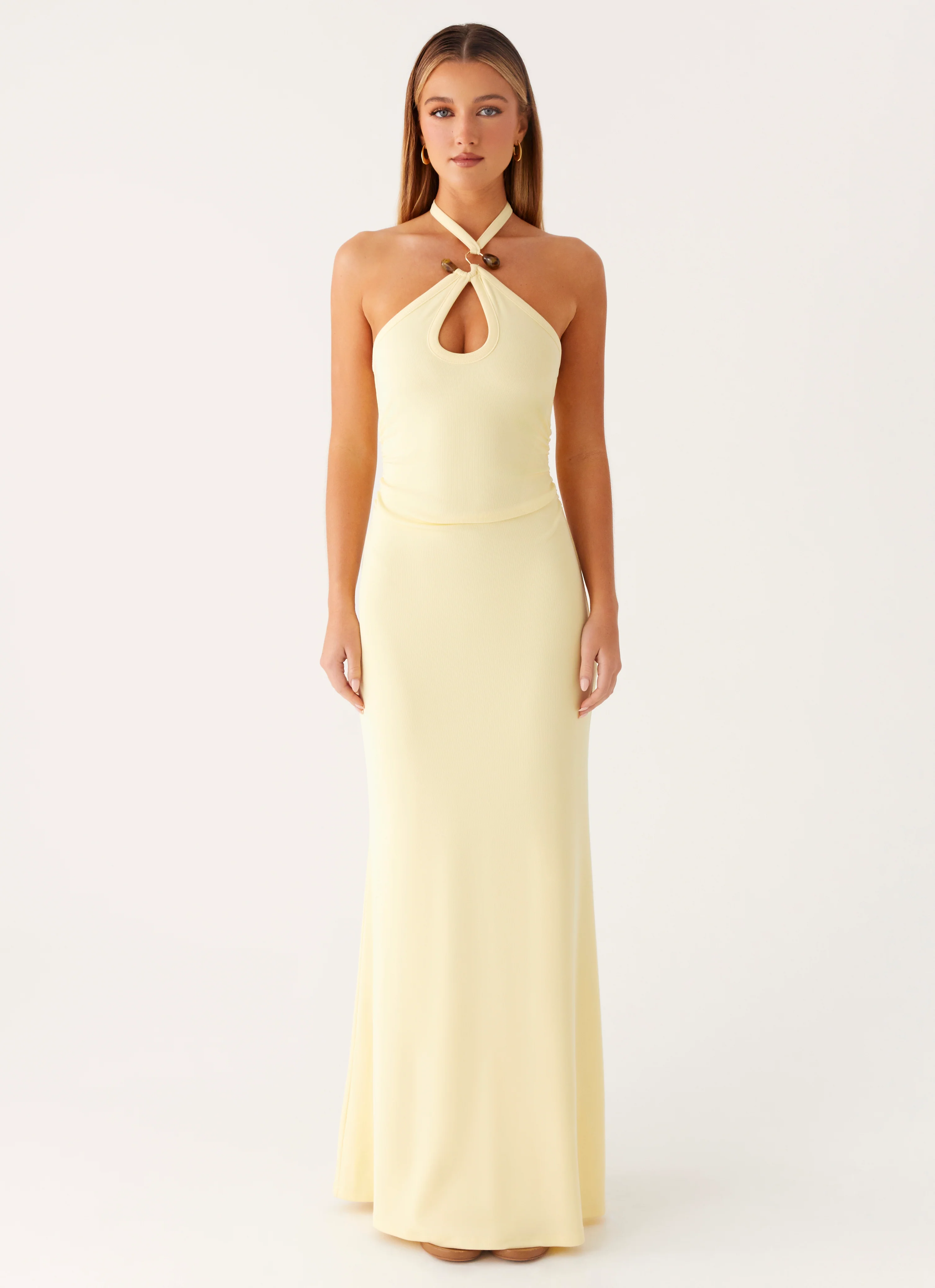 Instant Attraction Maxi Dress - Yellow - Image 6