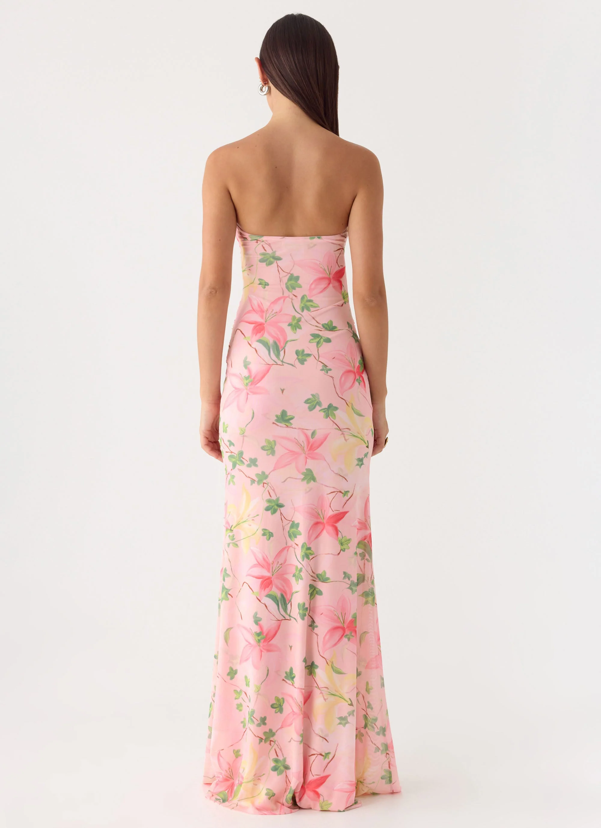 Iroha Strapless Maxi Dress - Blooming Spring - Image 4