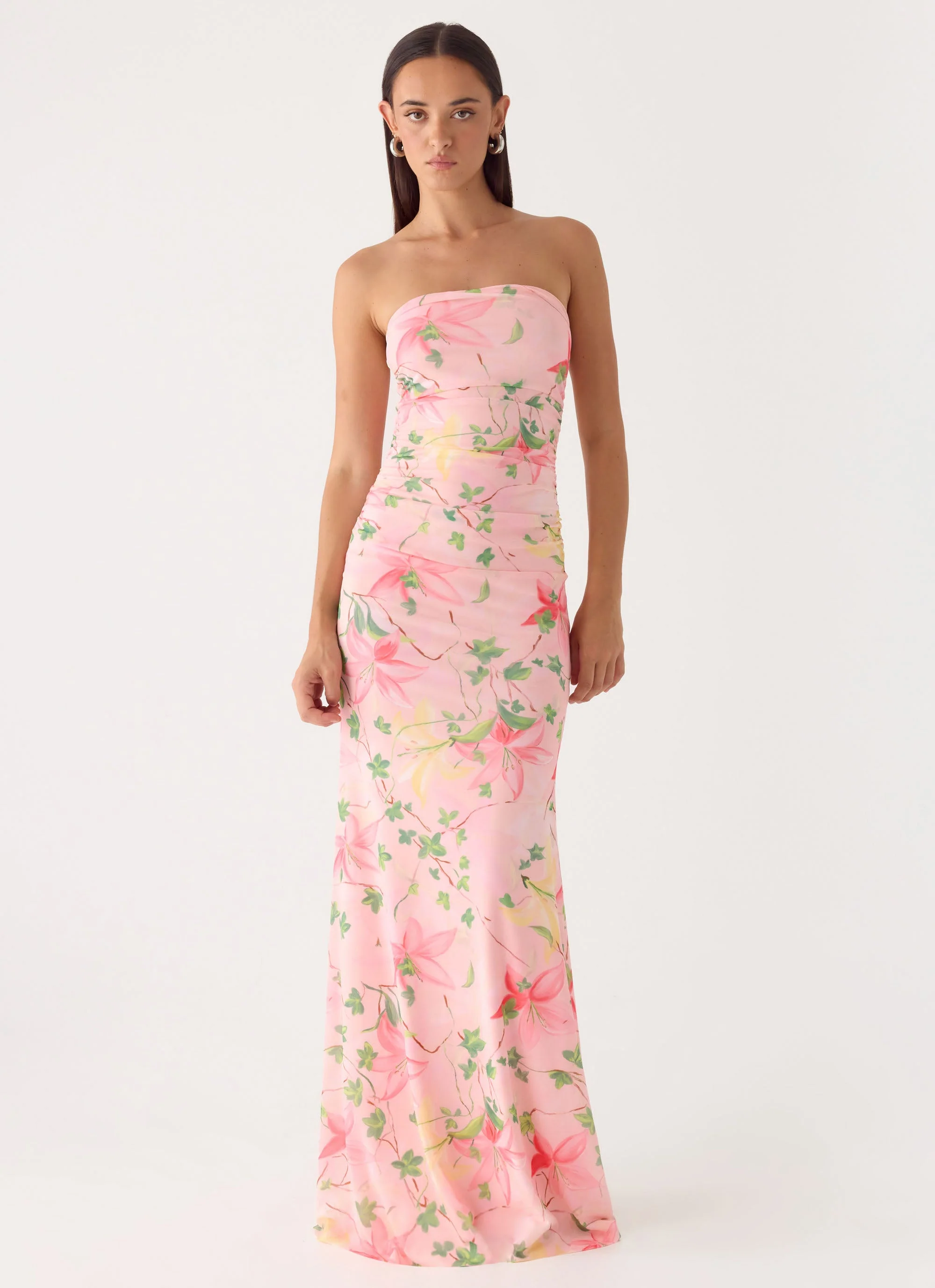 Iroha Strapless Maxi Dress - Blooming Spring - Image 5