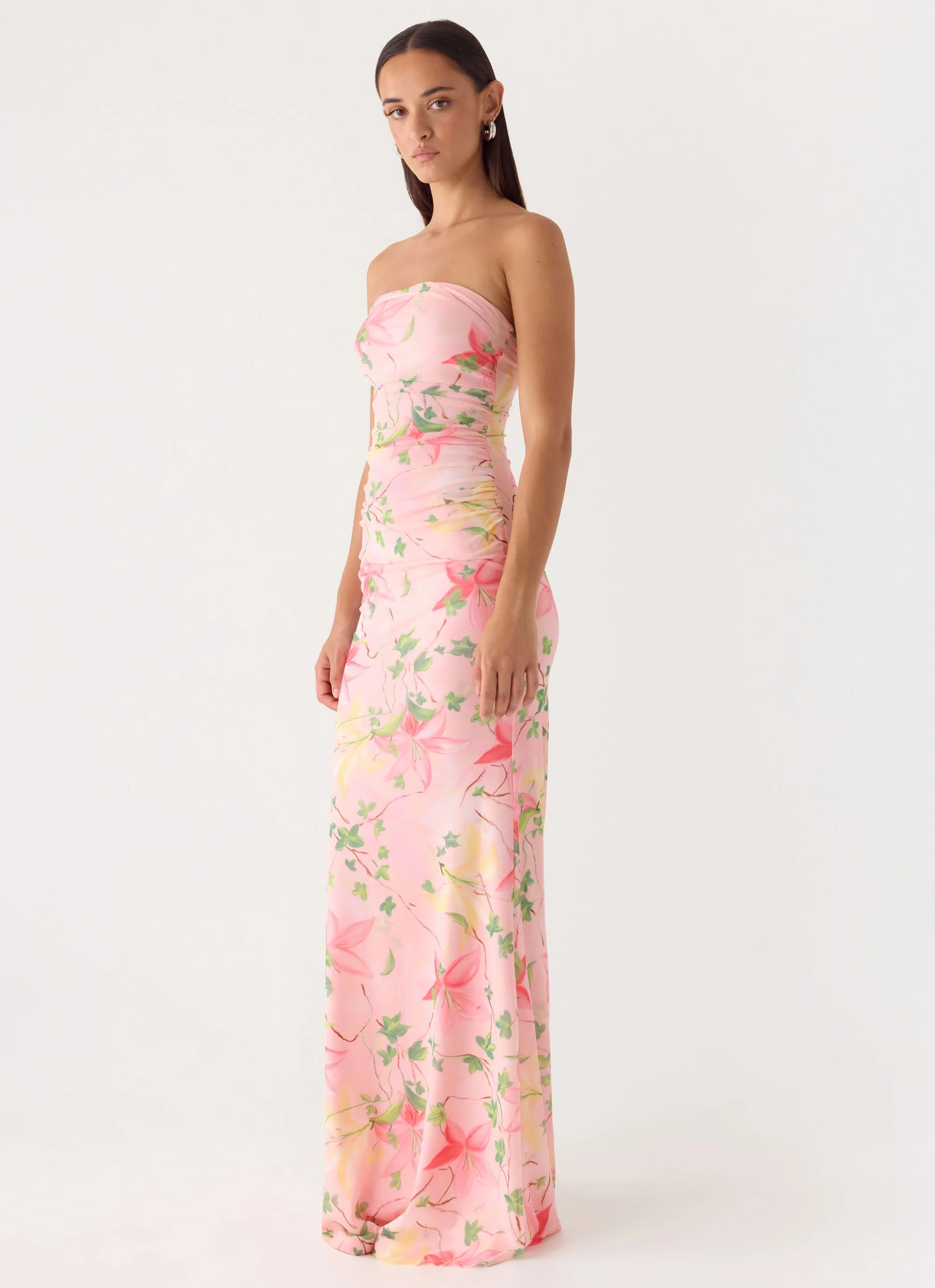 Iroha Strapless Maxi Dress - Blooming Spring - Image 7