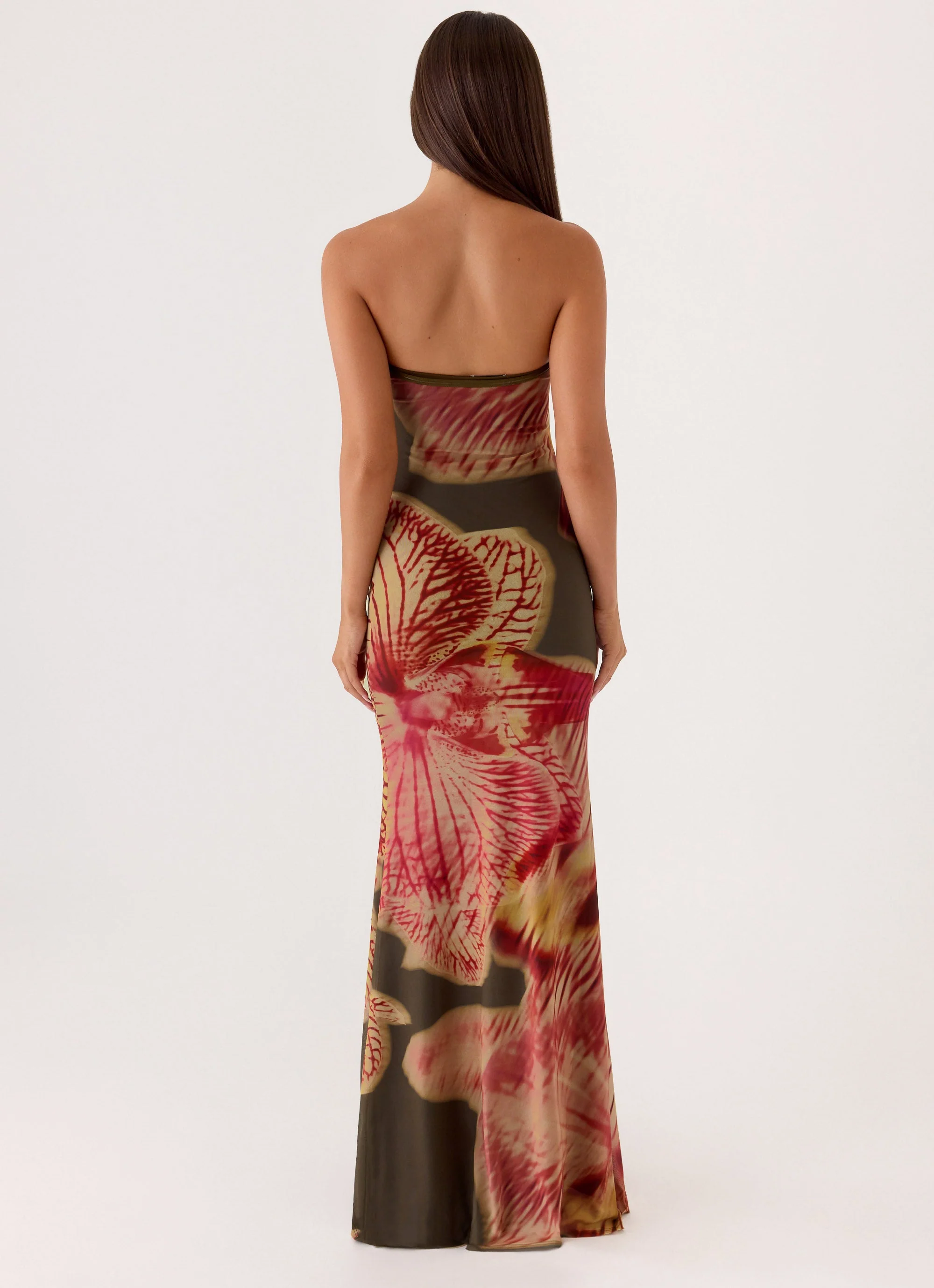 Iroha Strapless Maxi Dress - Jungle Grove - Image 2