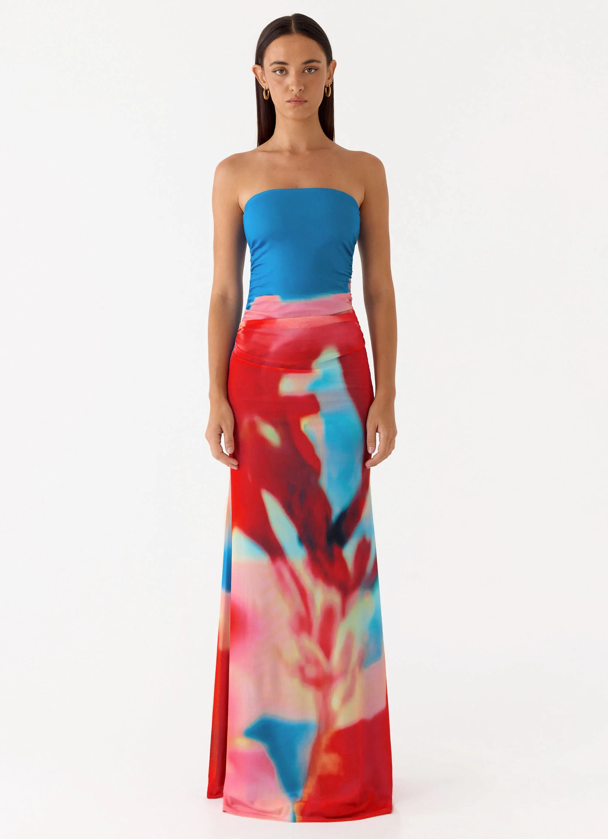 Iroha Strapless Maxi Dress - Twilight Petal - Image 3