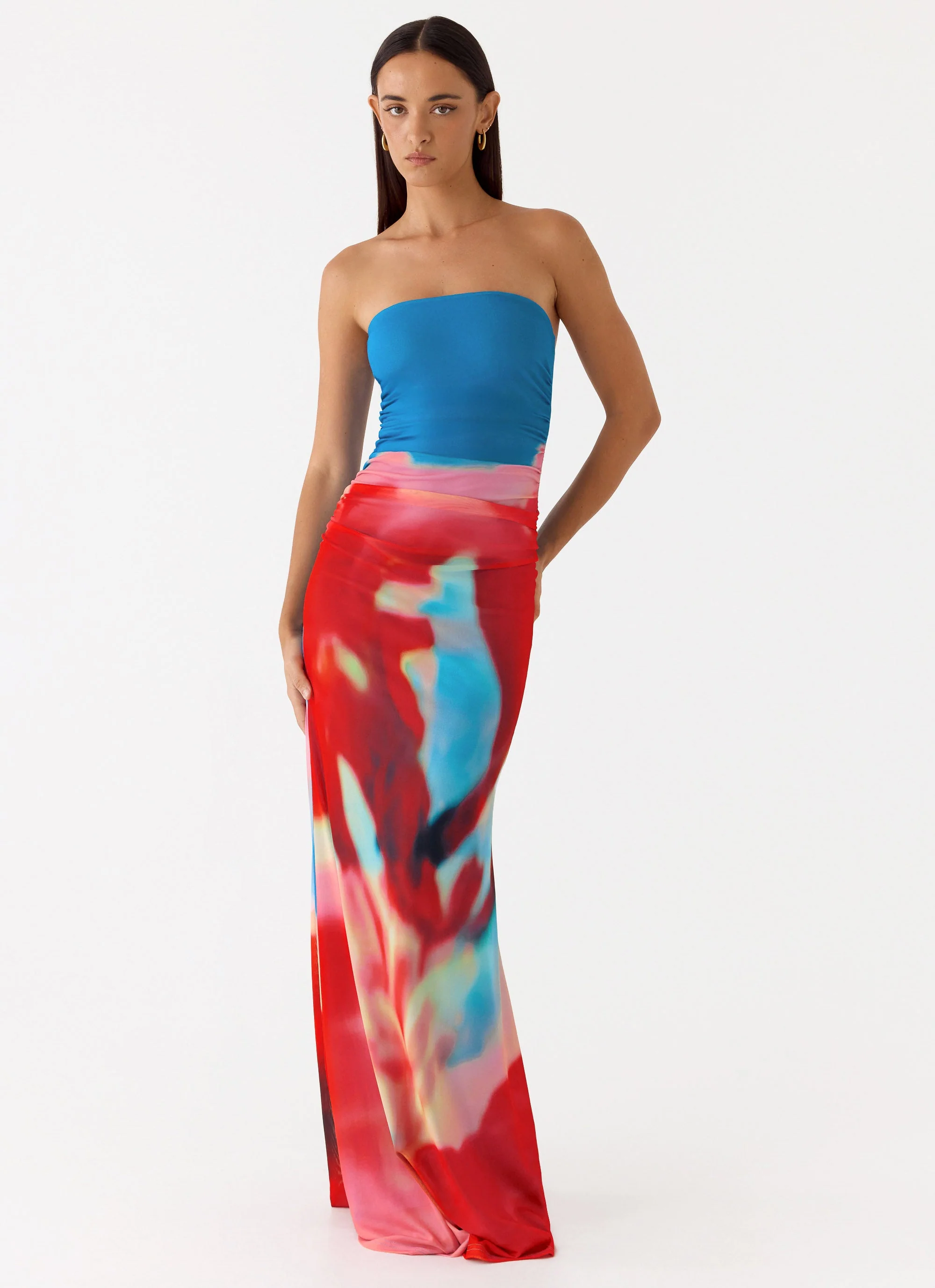 Iroha Strapless Maxi Dress - Twilight Petal - Image 5