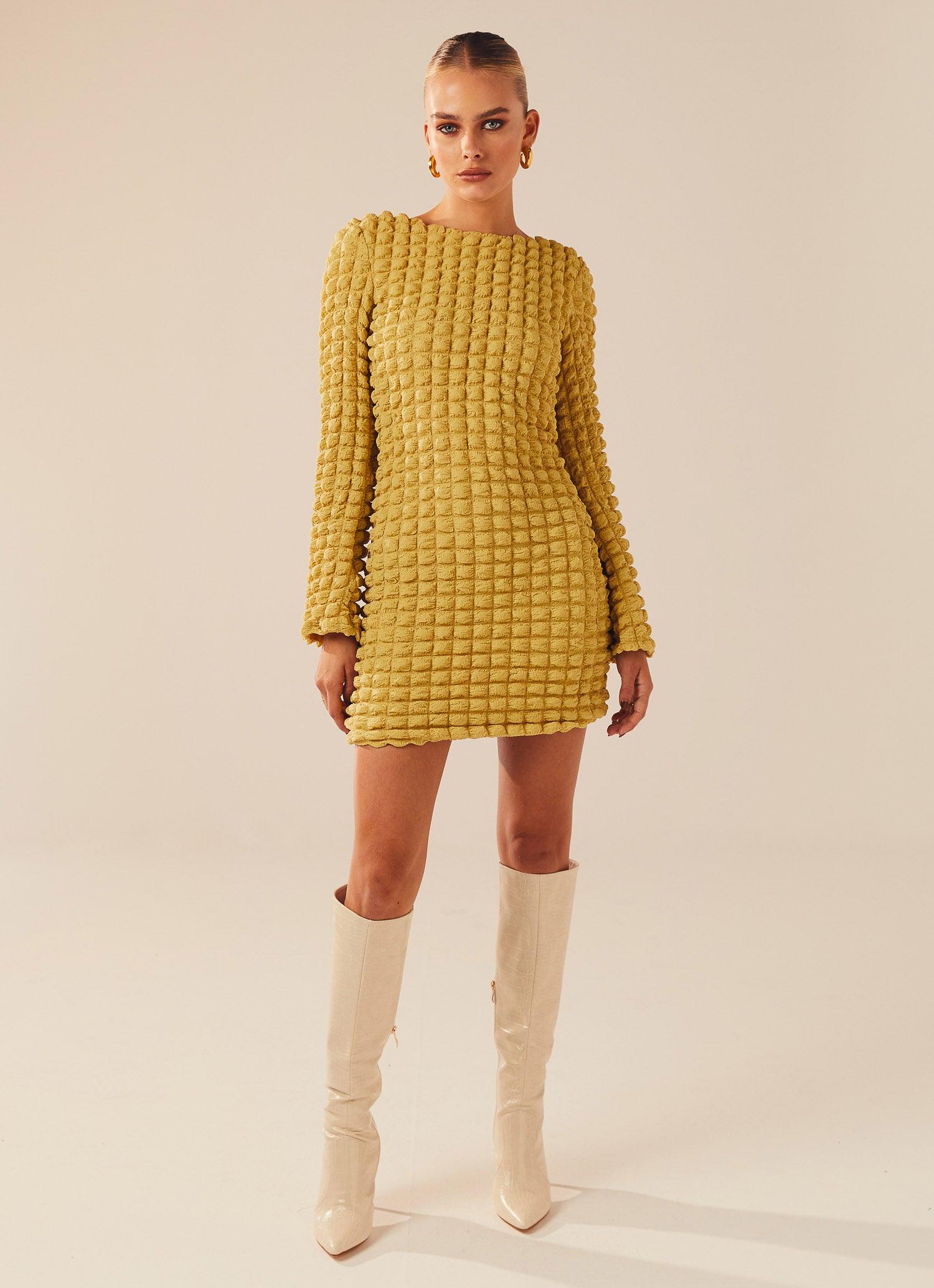 Irreplaceable Mini Dress - Fern - Image 4