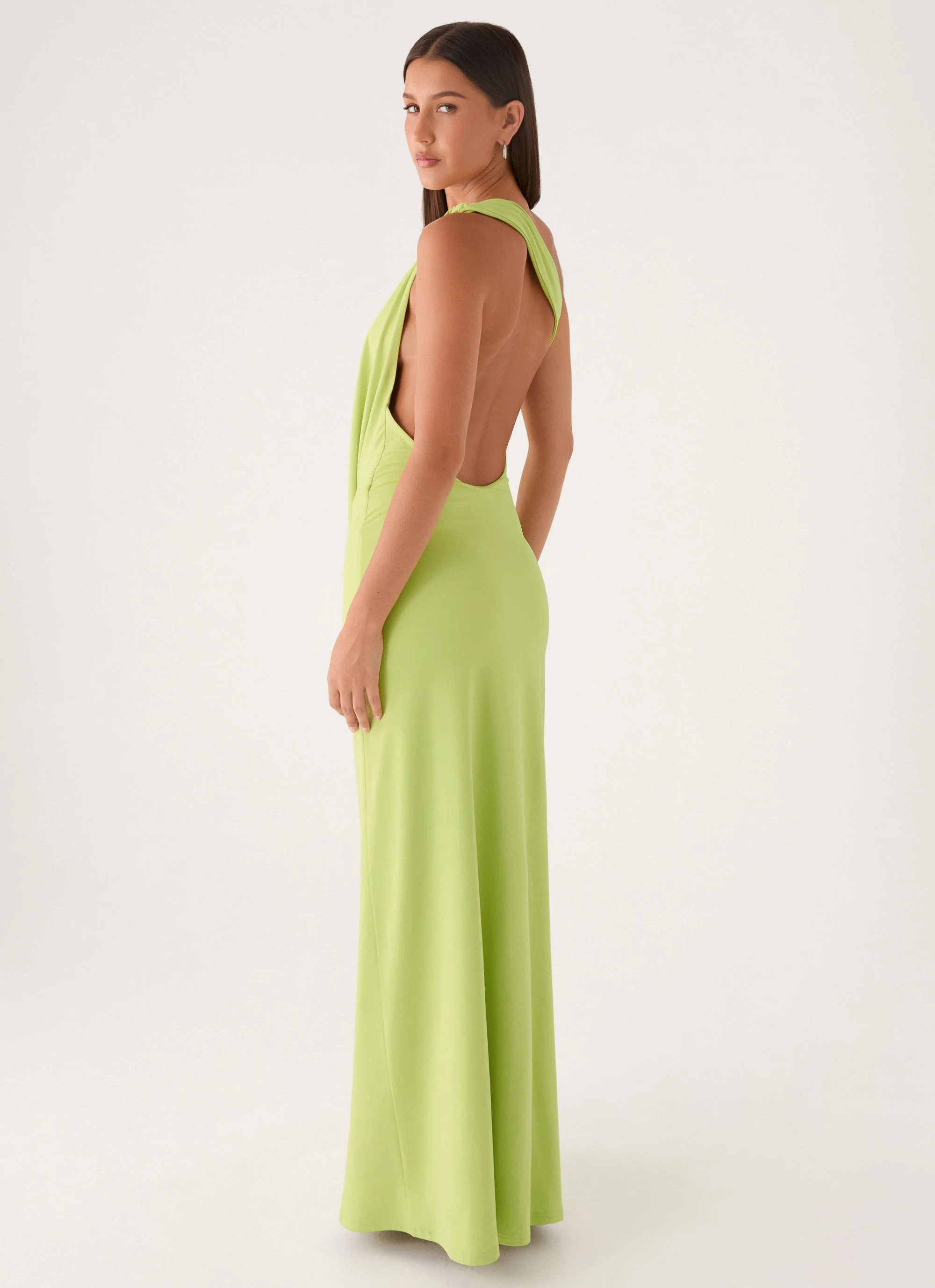 Isamaya Maxi Dress - Lime - Image 4