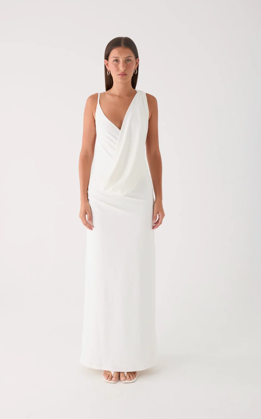 Isamaya Maxi Dress - White - Image 7