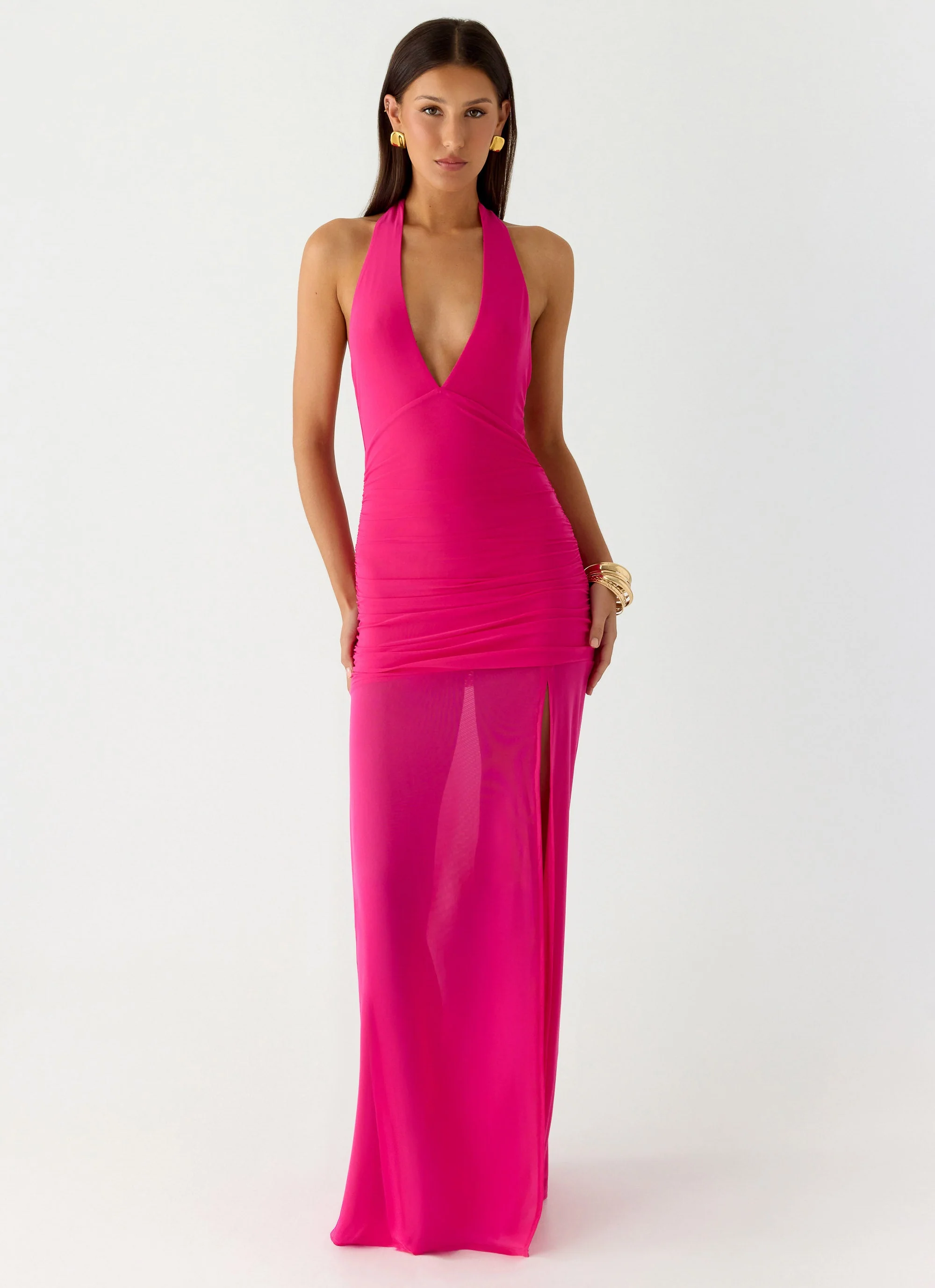 Island Muse Dress - Fuchsia - Image 6