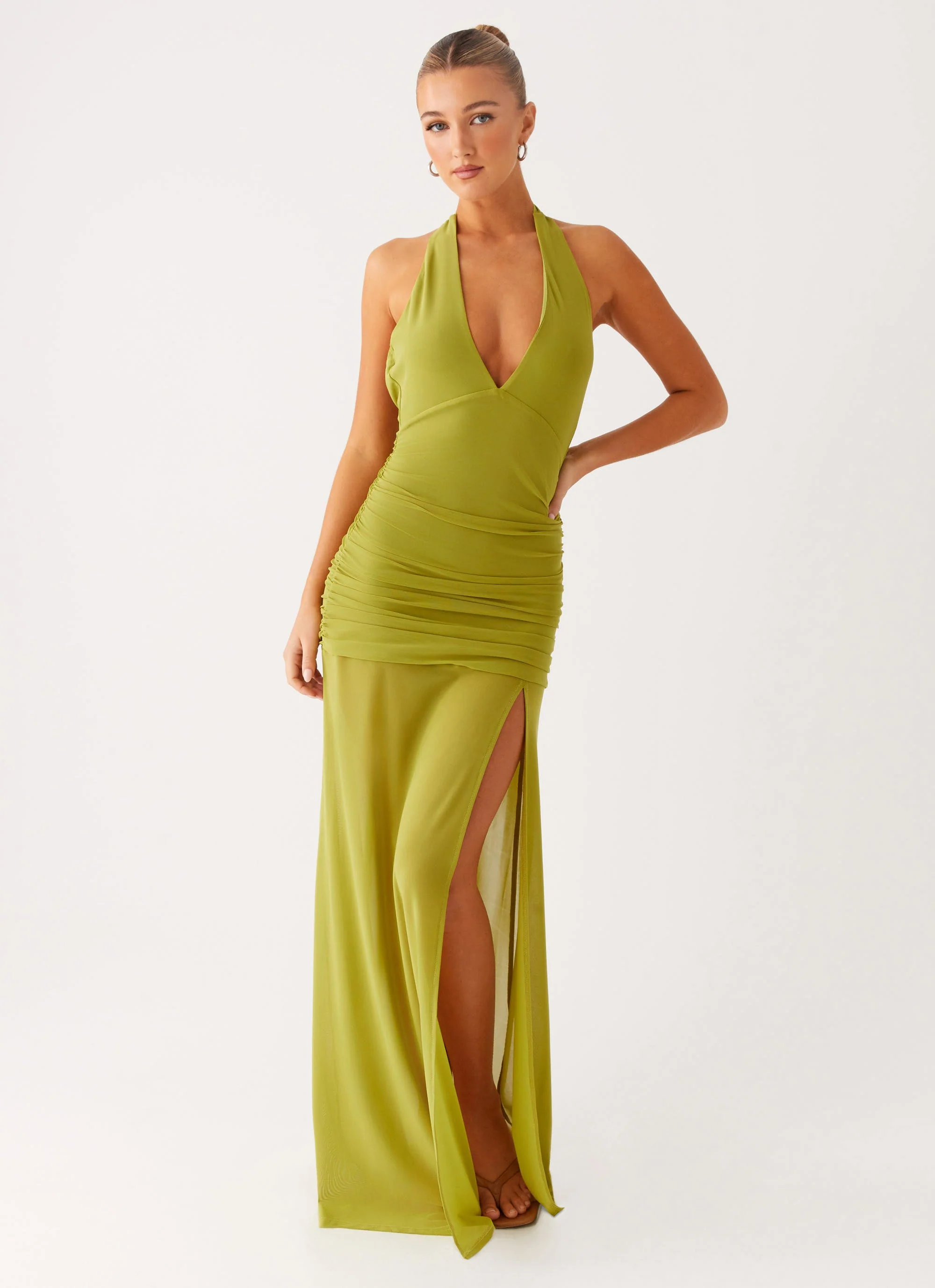 Island Muse Dress - Lime - Image 5