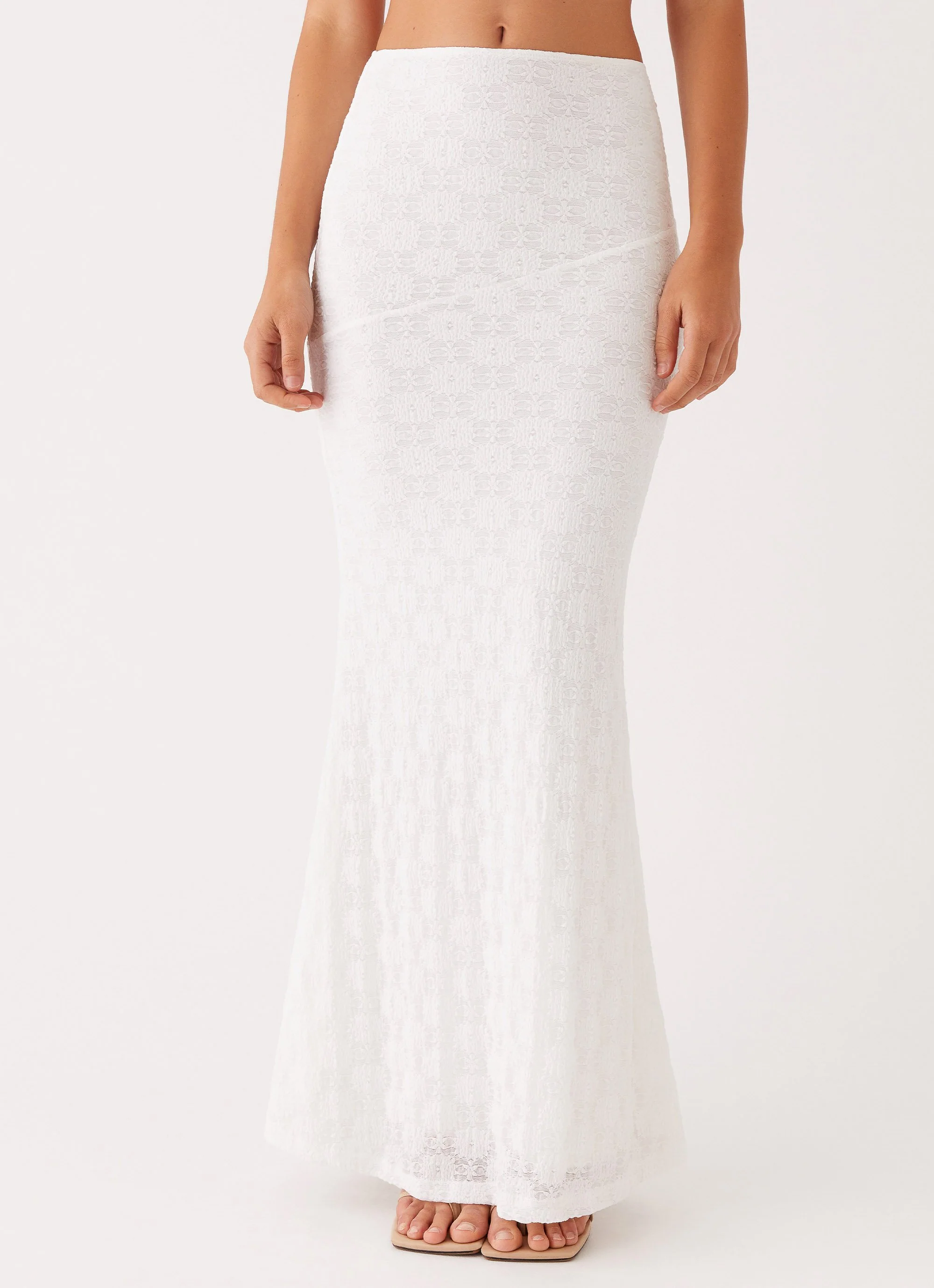 Issey Maxi Skirt - White - Image 5