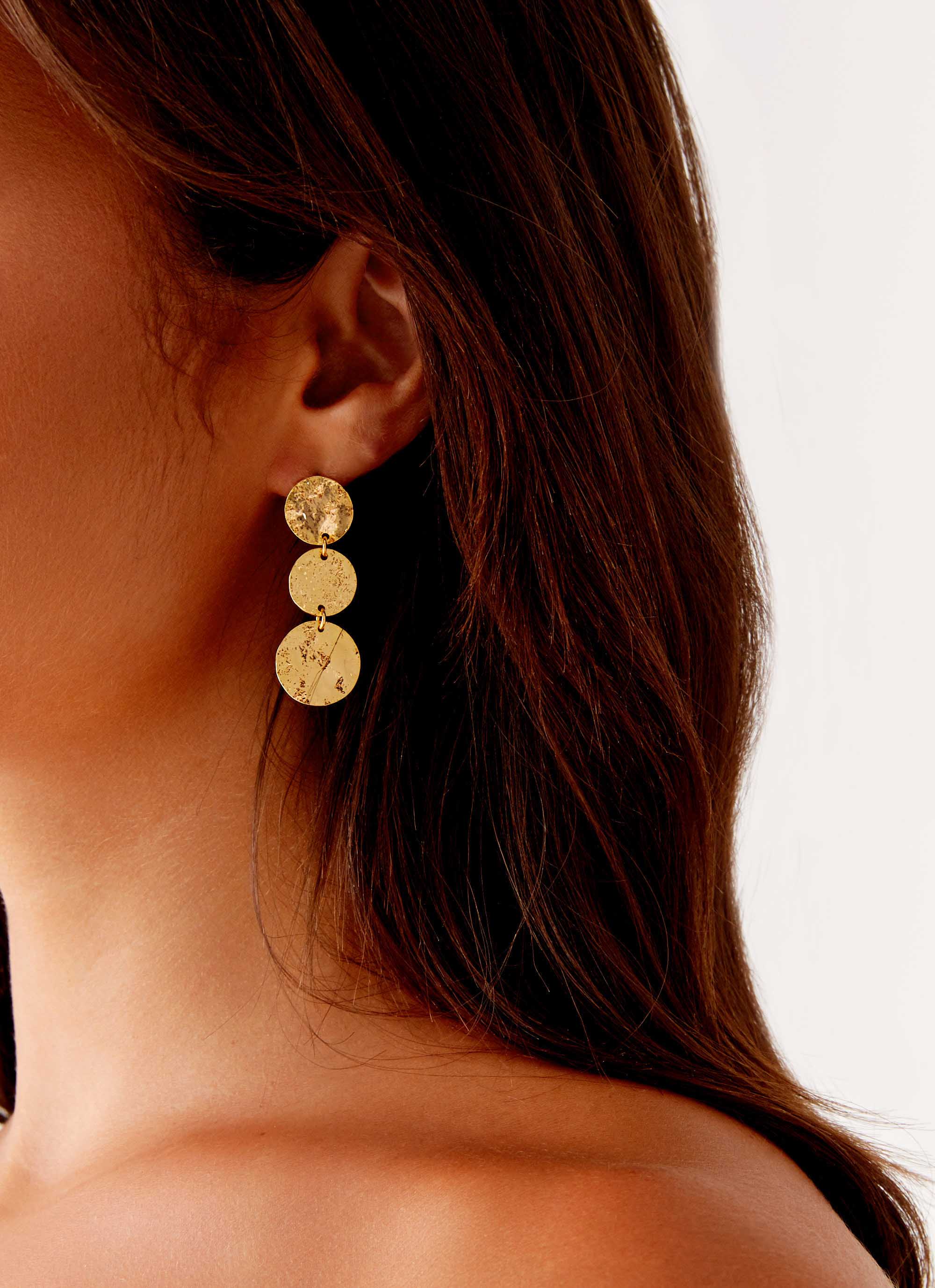 Jana Earrings - Gold - Image 3