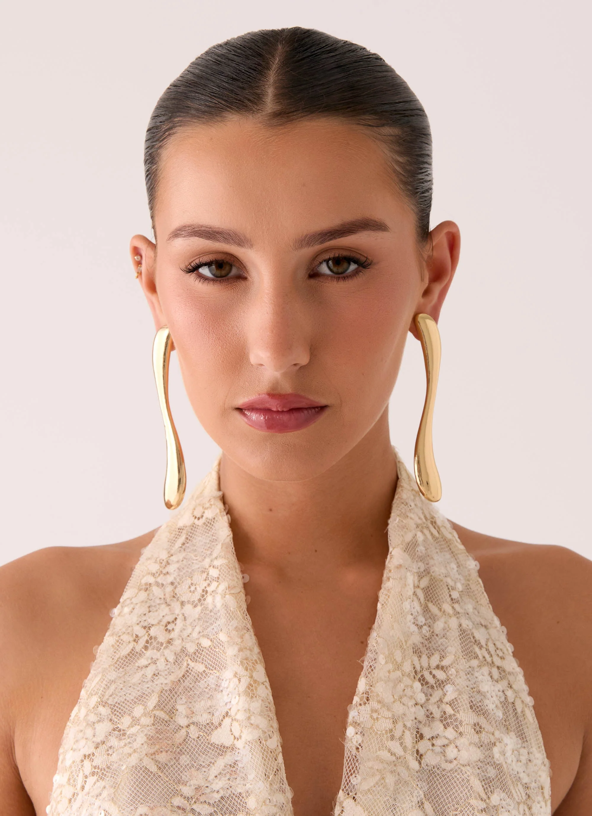 Jania Earrings - Gold - Image 3