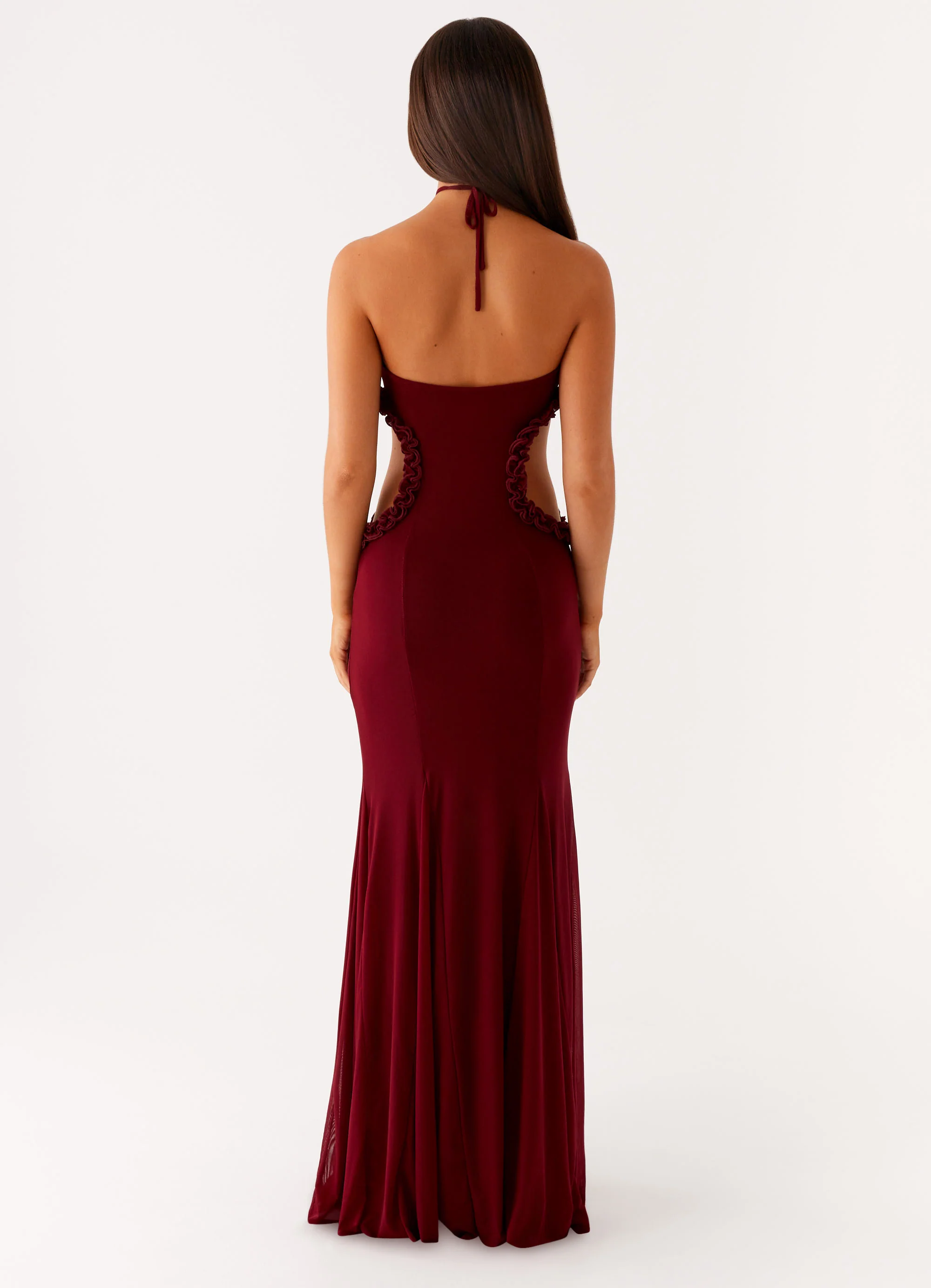 Jemima Maxi Dress - Raspberry Wine - Image 5