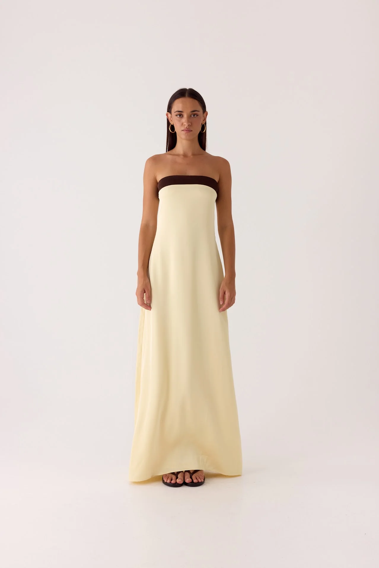 Jiana Maxi Dress - Baby Yellow - Image 7