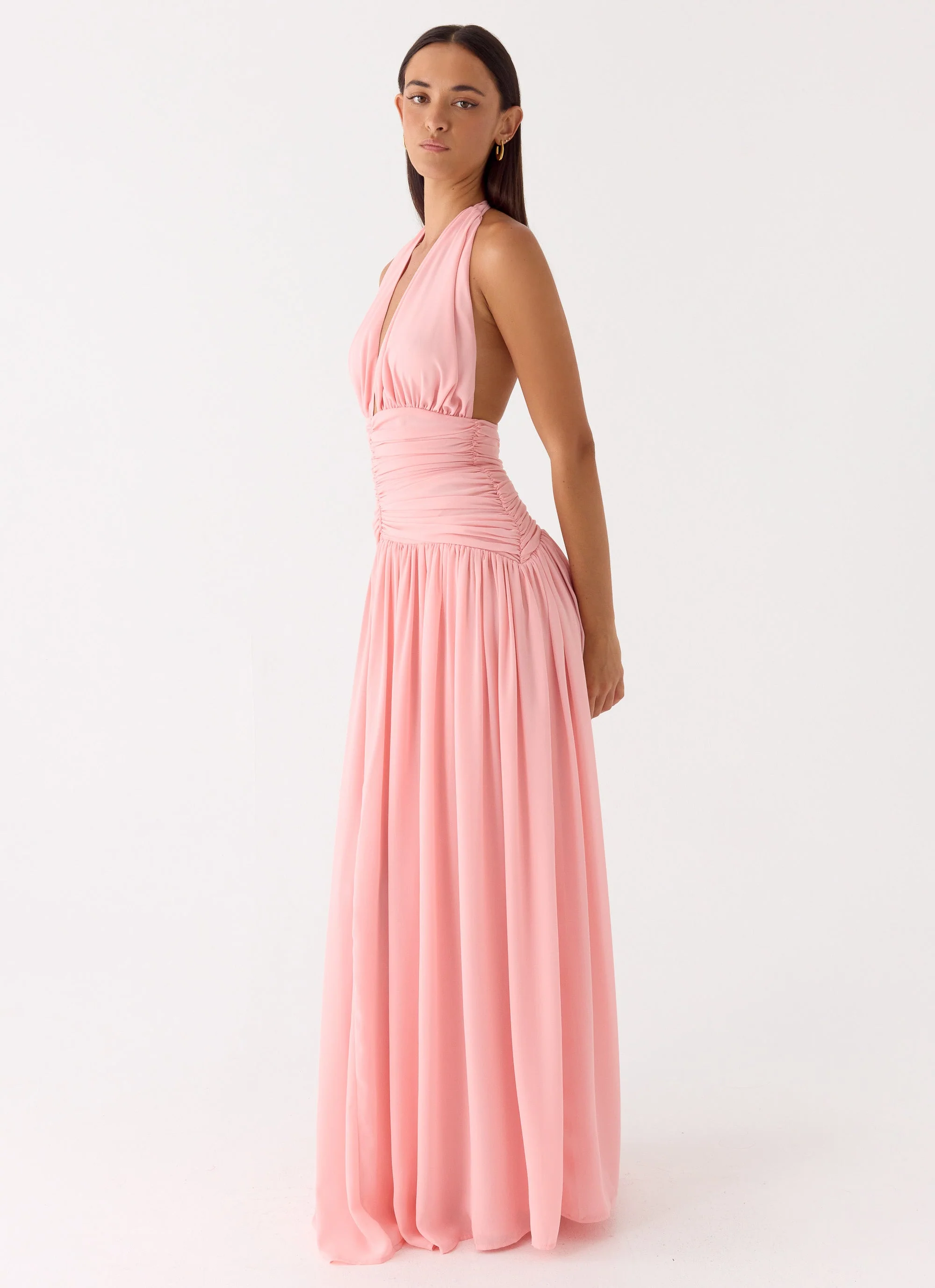 Jimena Maxi Dress - Peach - Image 7