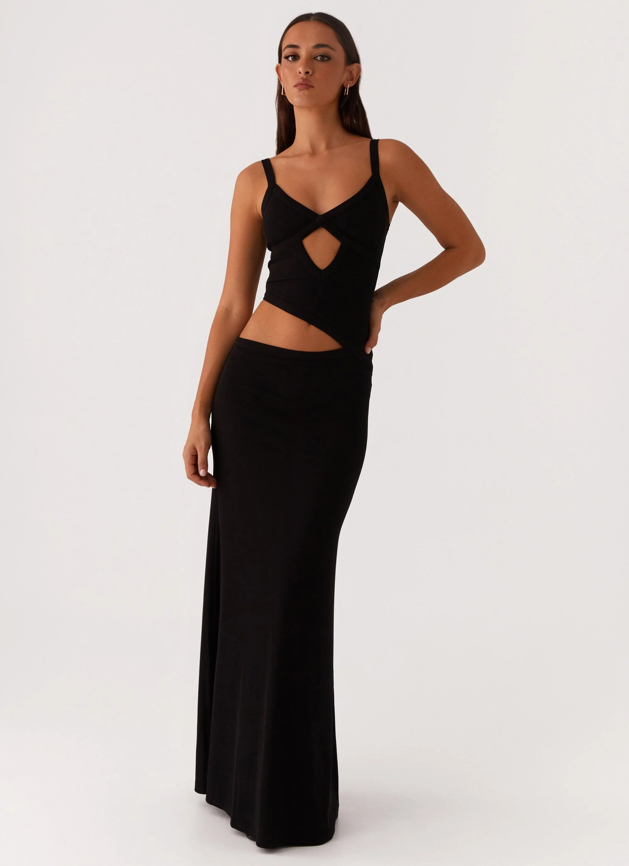 Jocelyn Maxi Dress - Black - Image 6