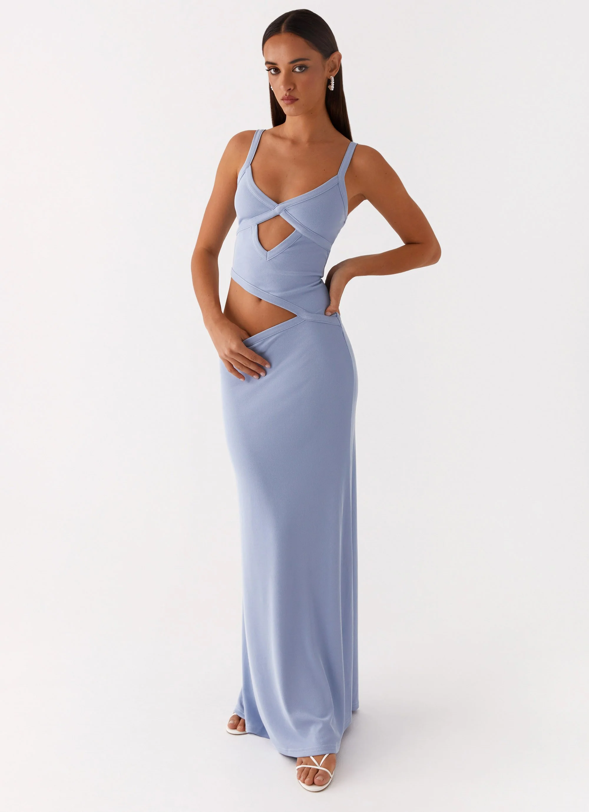 Jocelyn Maxi Dress - Blue - Image 6