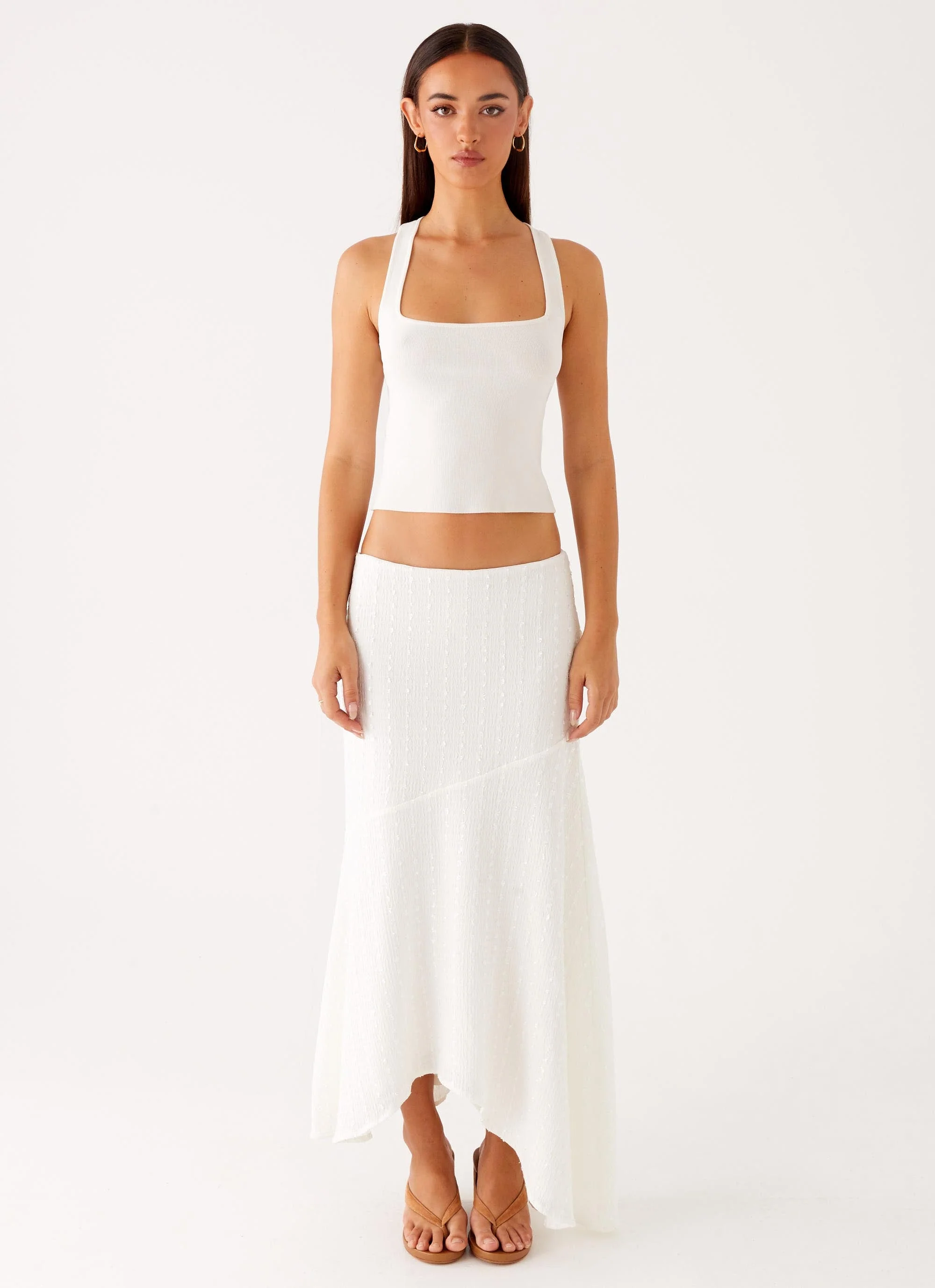 Johanna Knit Top - White - Image 2