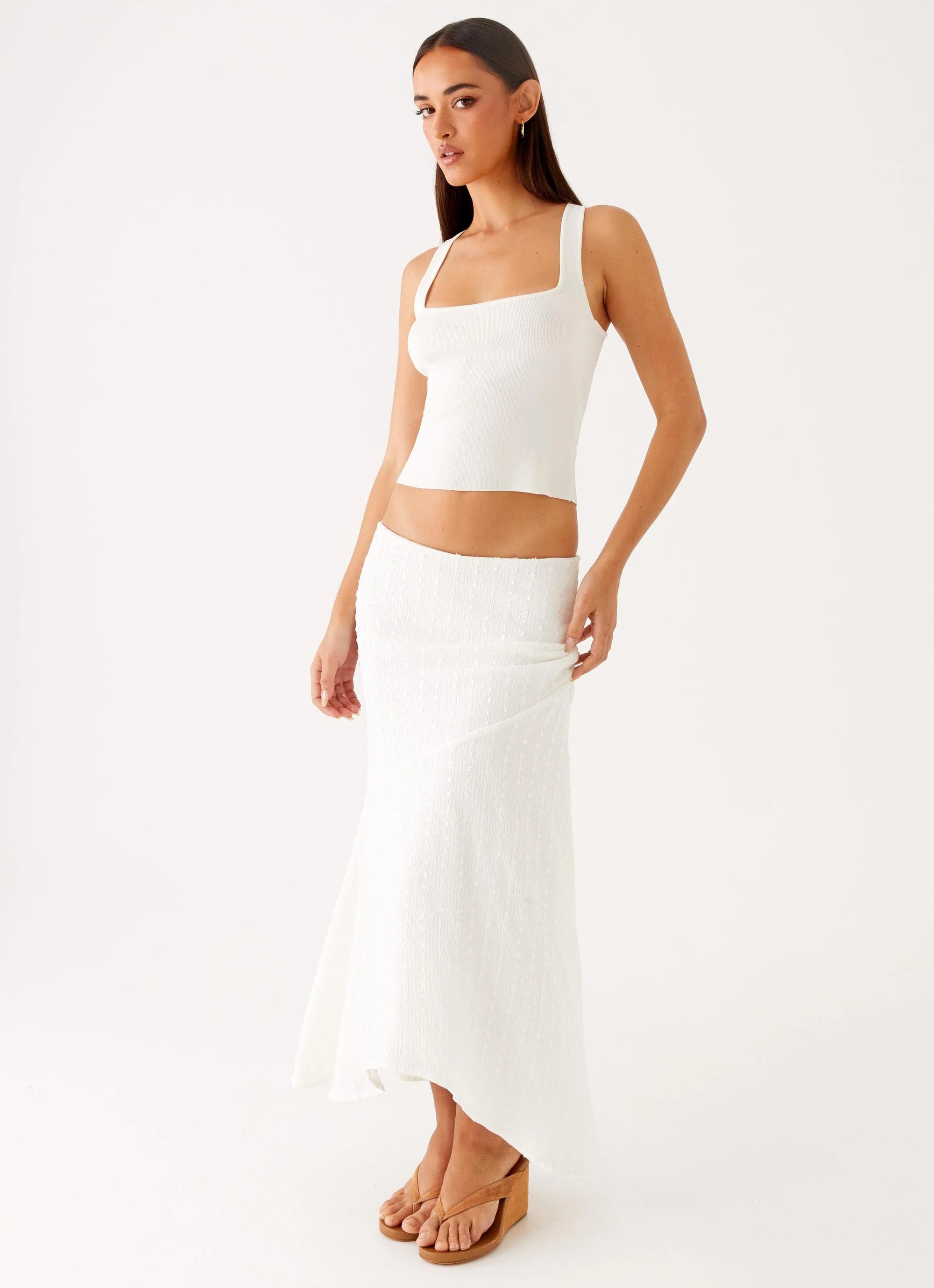 Johanna Knit Top - White - Image 6