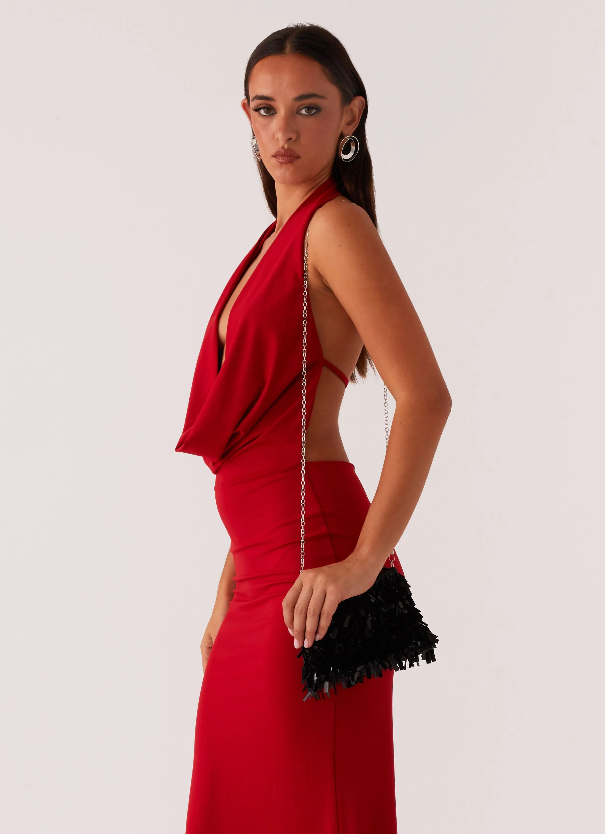 Josefine Beaded Bag - Black - Image 2
