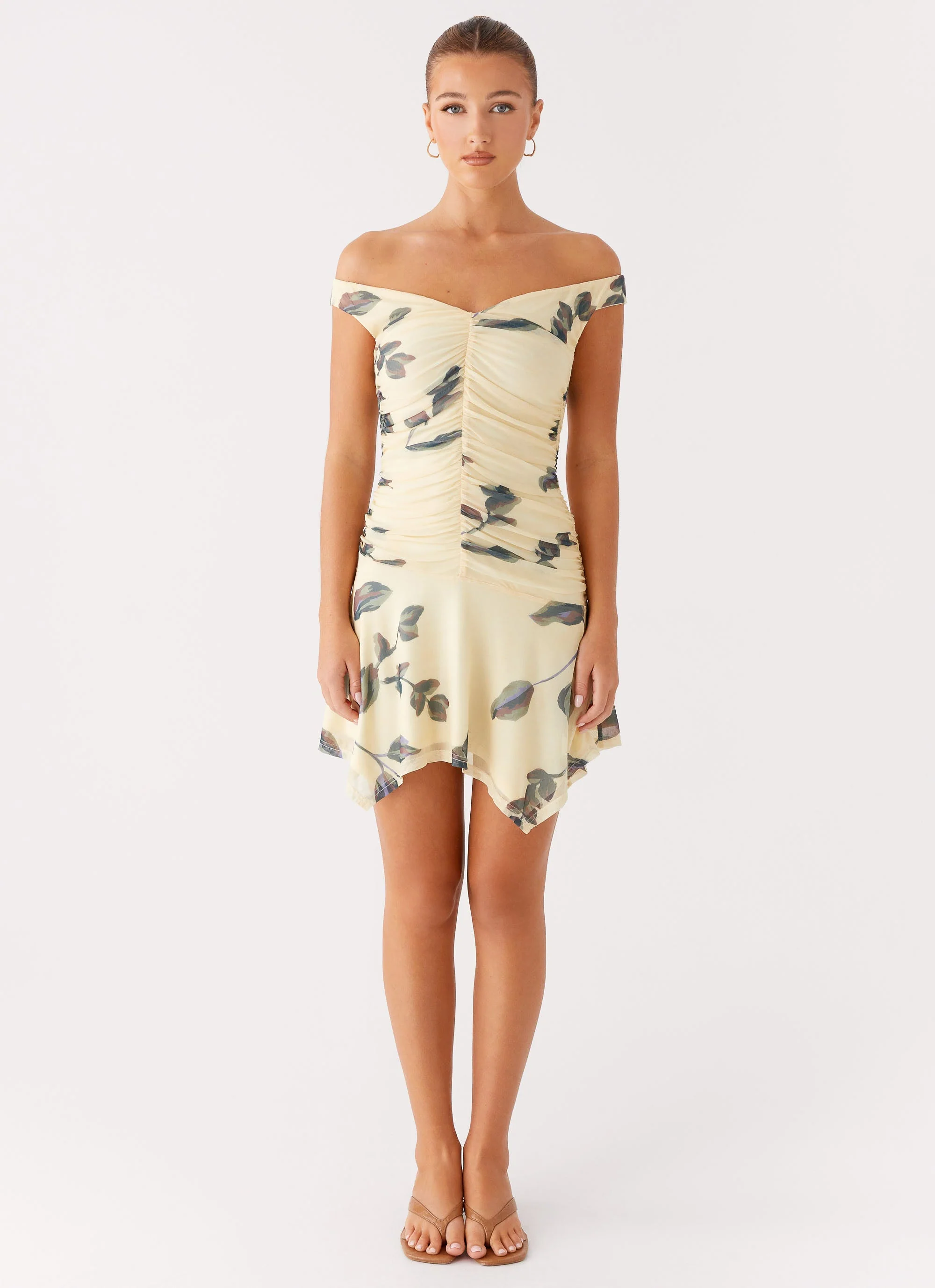 Josette Mini Dress - Buttercream Bliss - Image 6