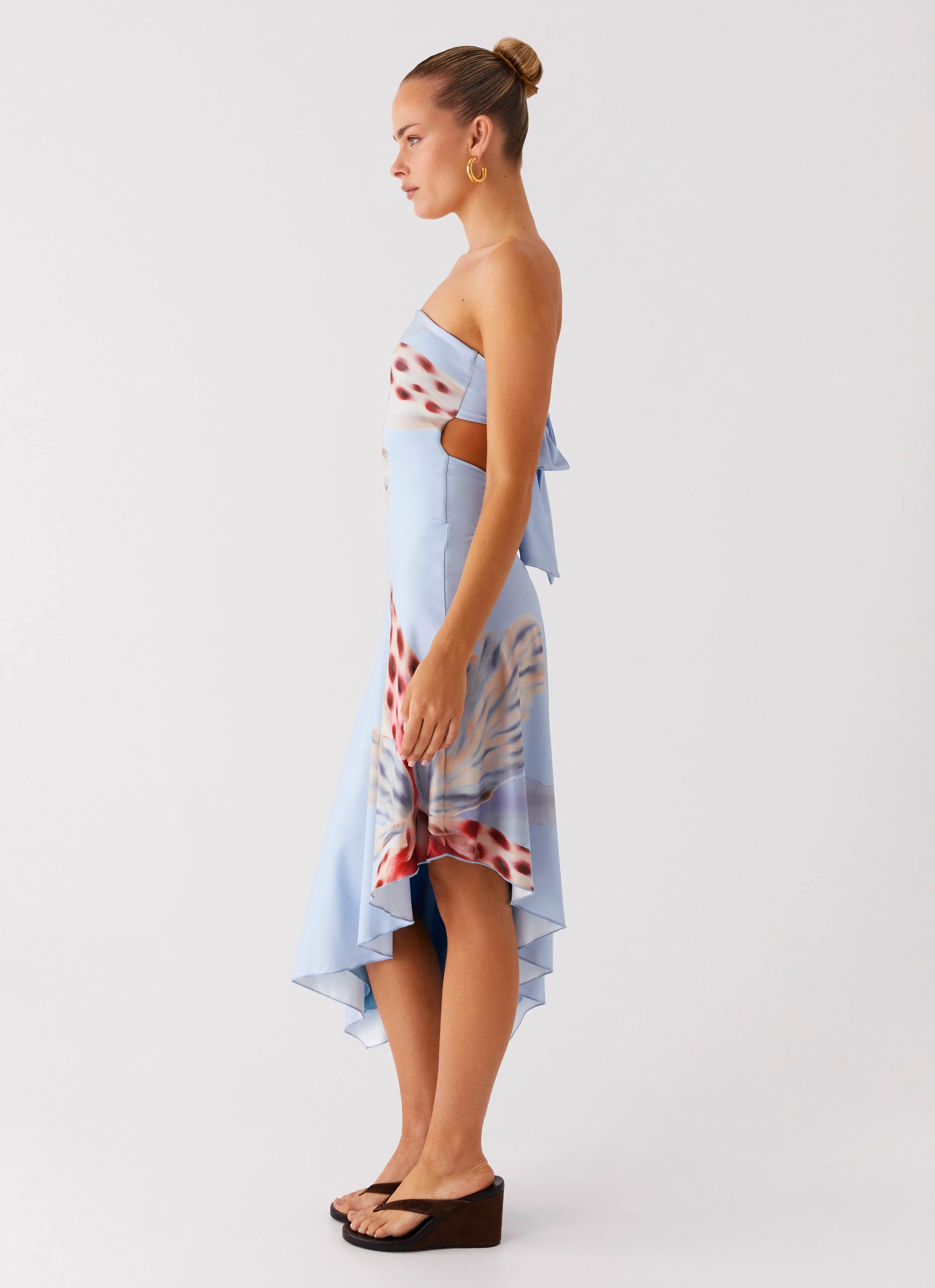 Juliana Midi Dress - Deep Sea Bloom - Image 4