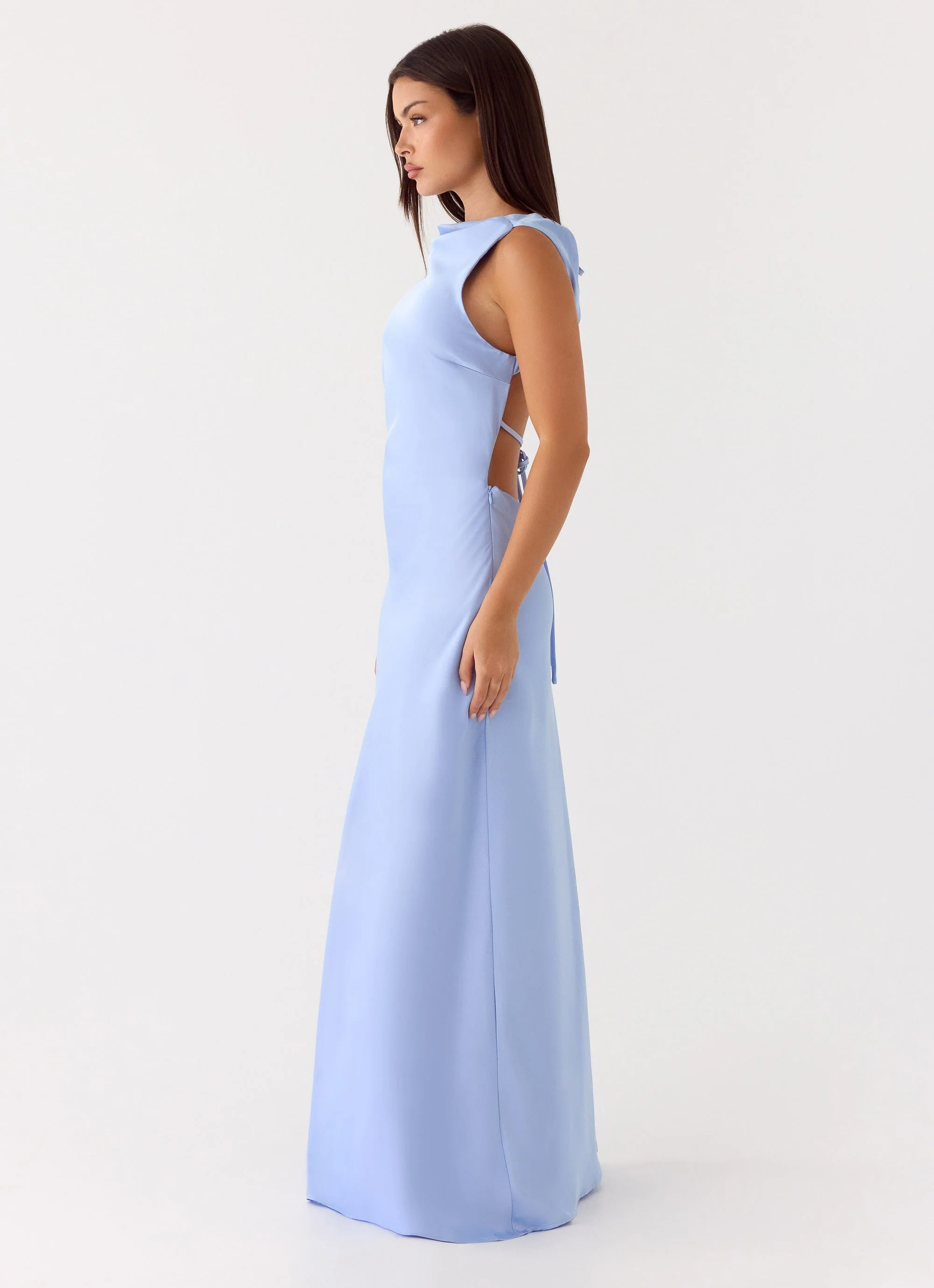 Kaiden Maxi Dress - Blue - Image 5