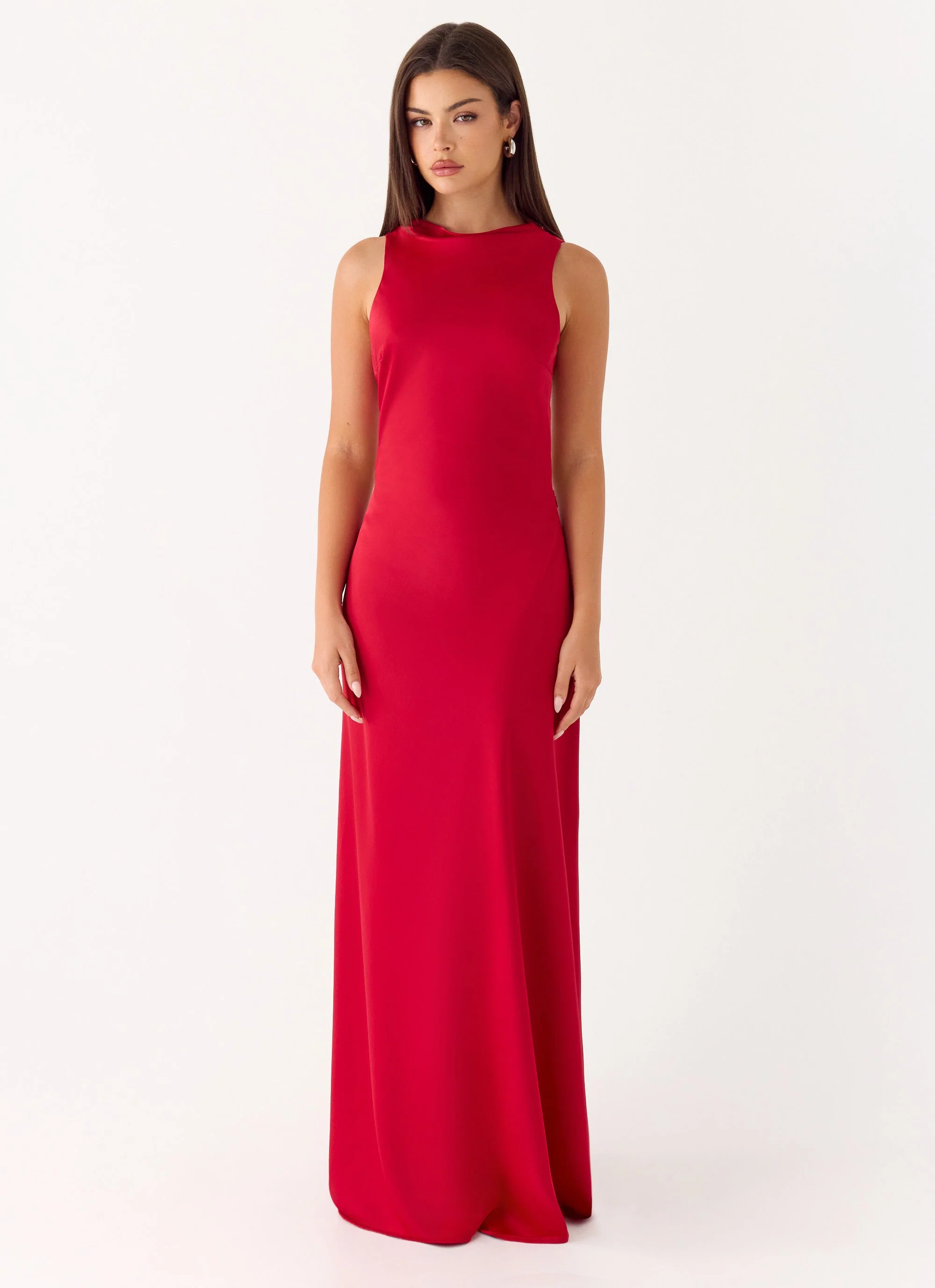 Kaiden Maxi Dress - Red - Image 5