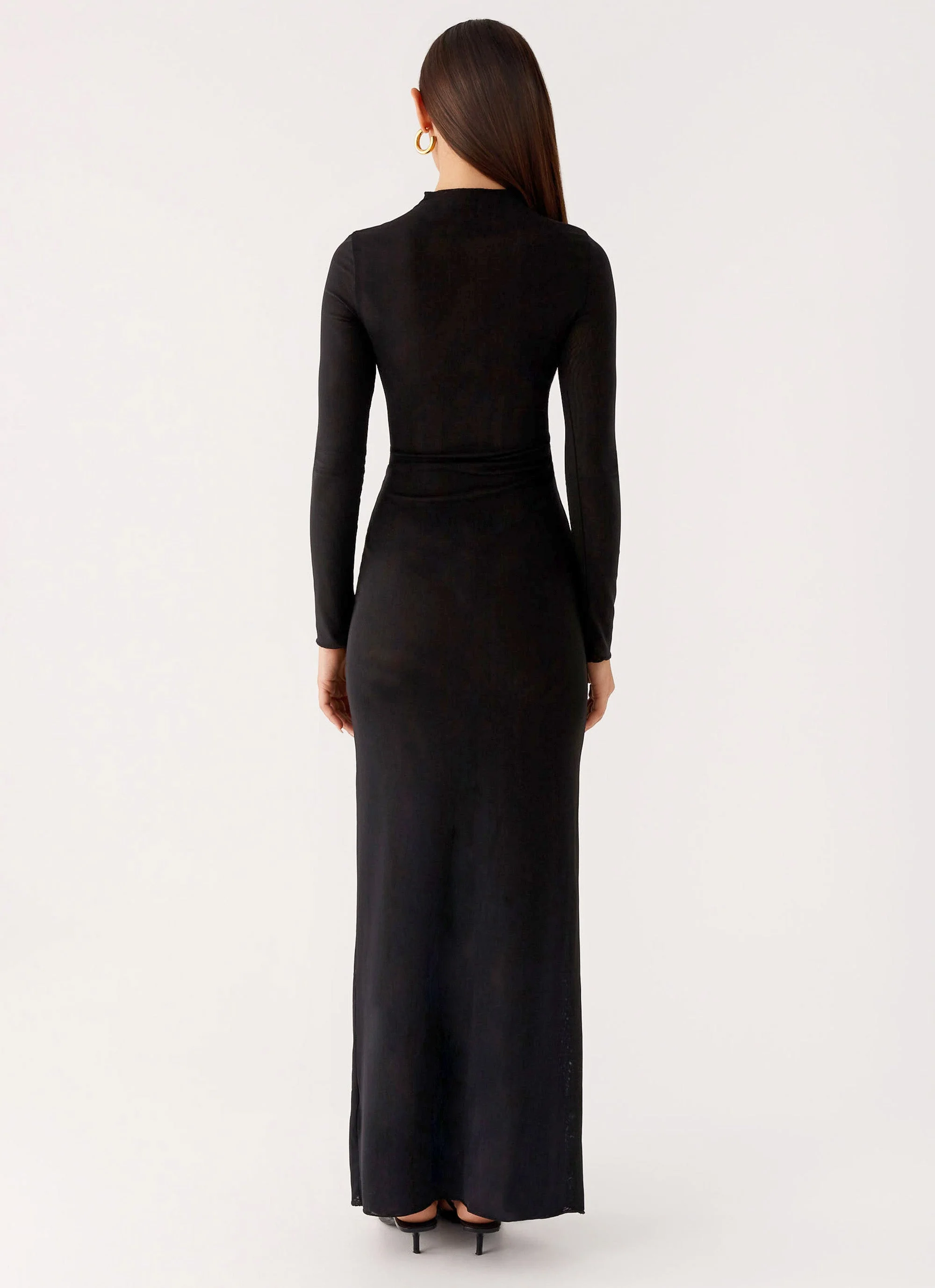 Kamora Maxi Dress - Black - Image 5