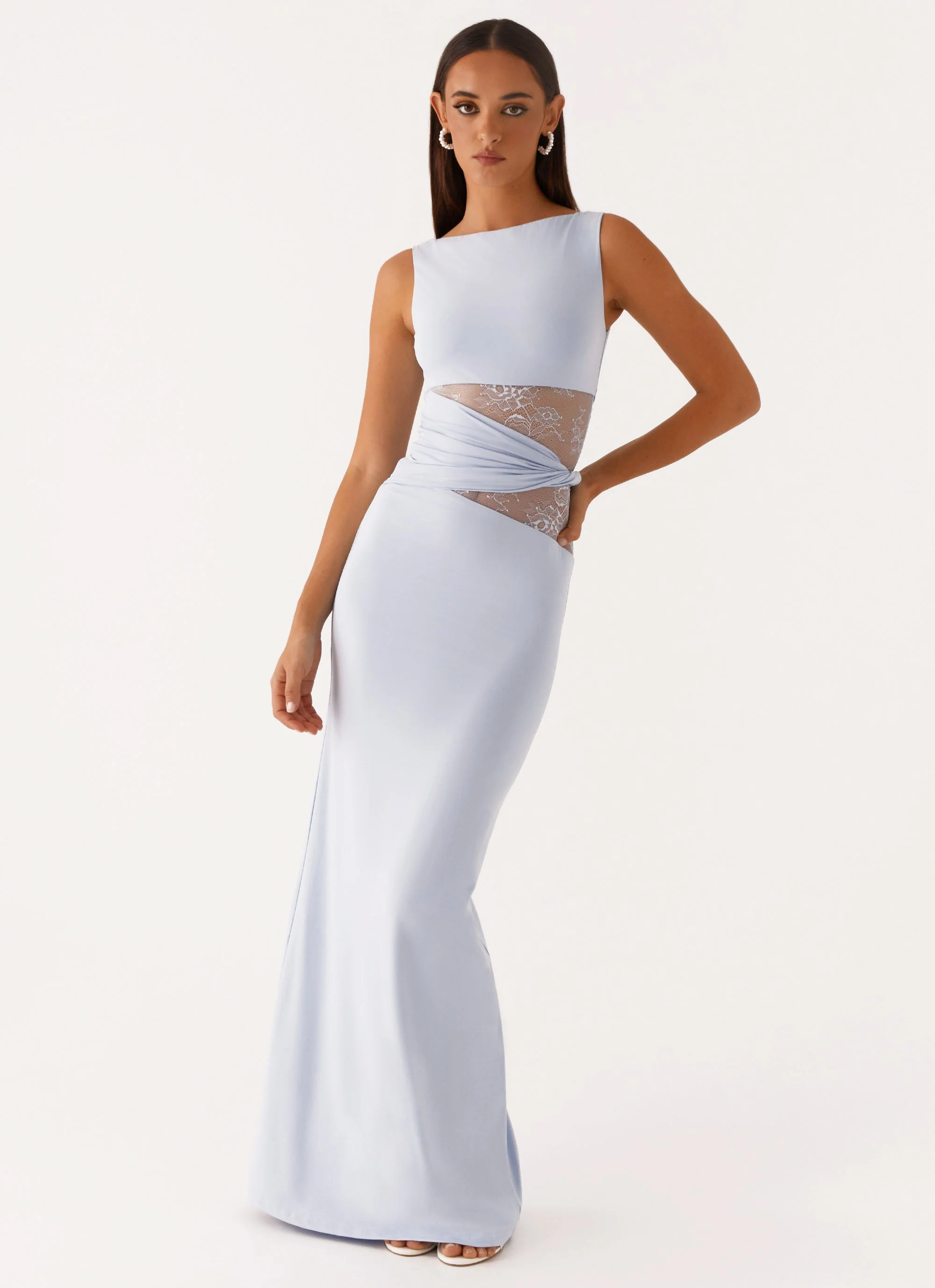 Karma Maxi Dress - Blue - Image 5