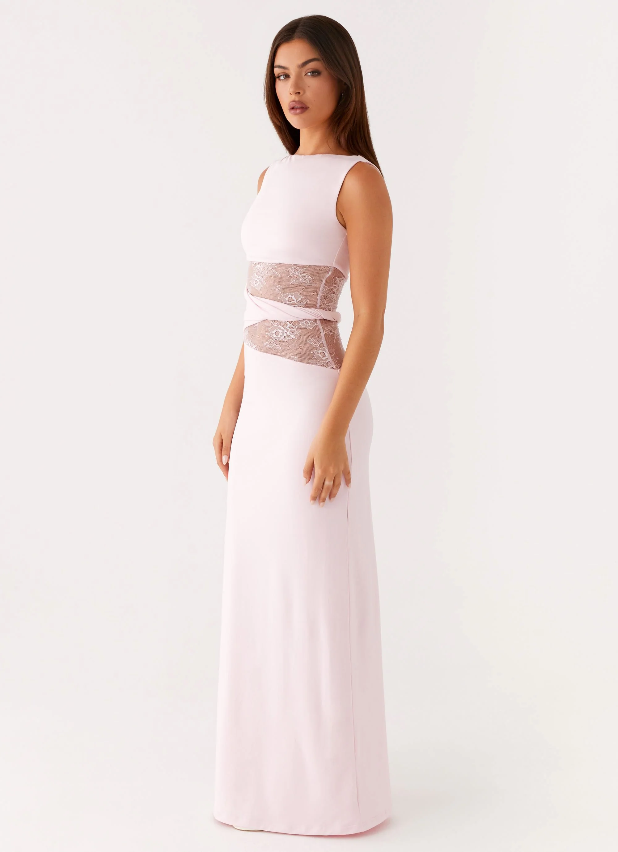 Karma Maxi Dress - Pink - Image 3