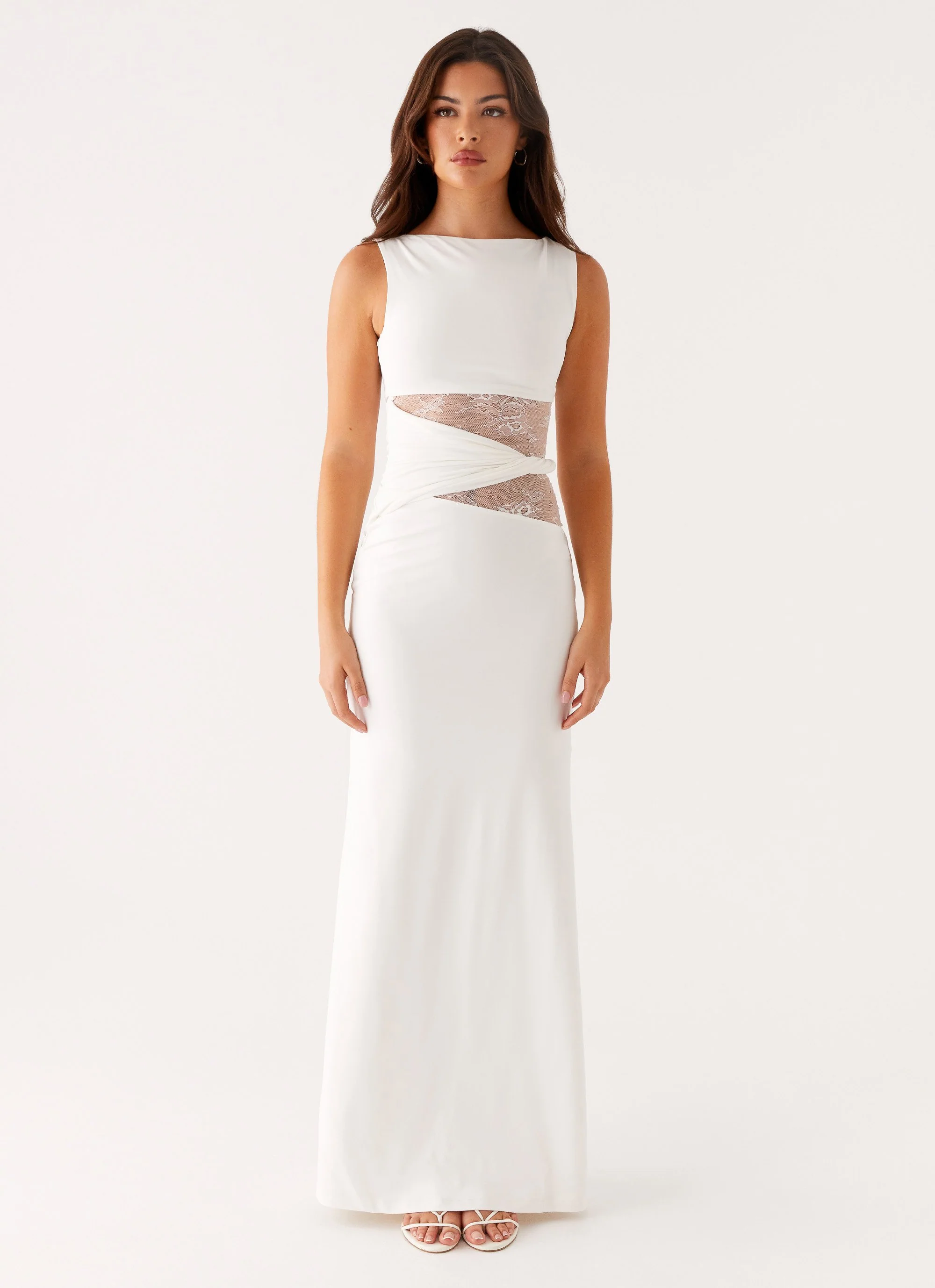 Karma Maxi Dress - White - Image 2