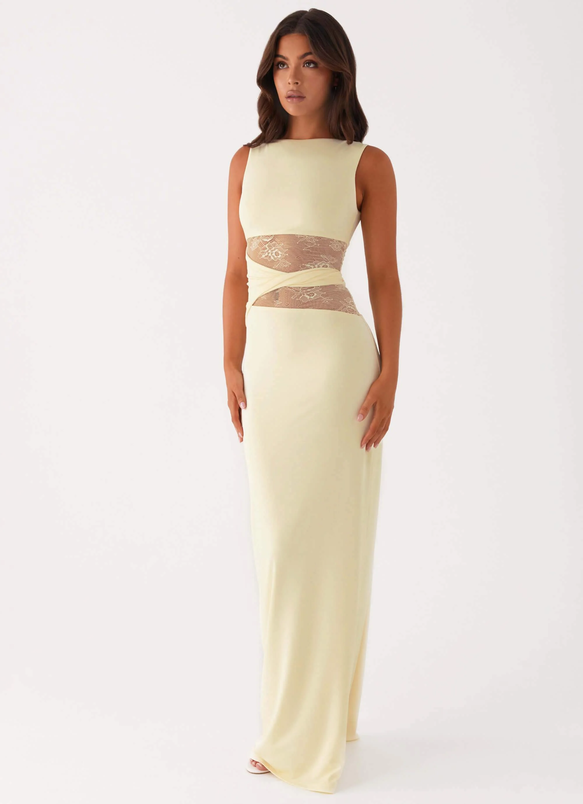 Karma Maxi Dress - Yellow - Image 4