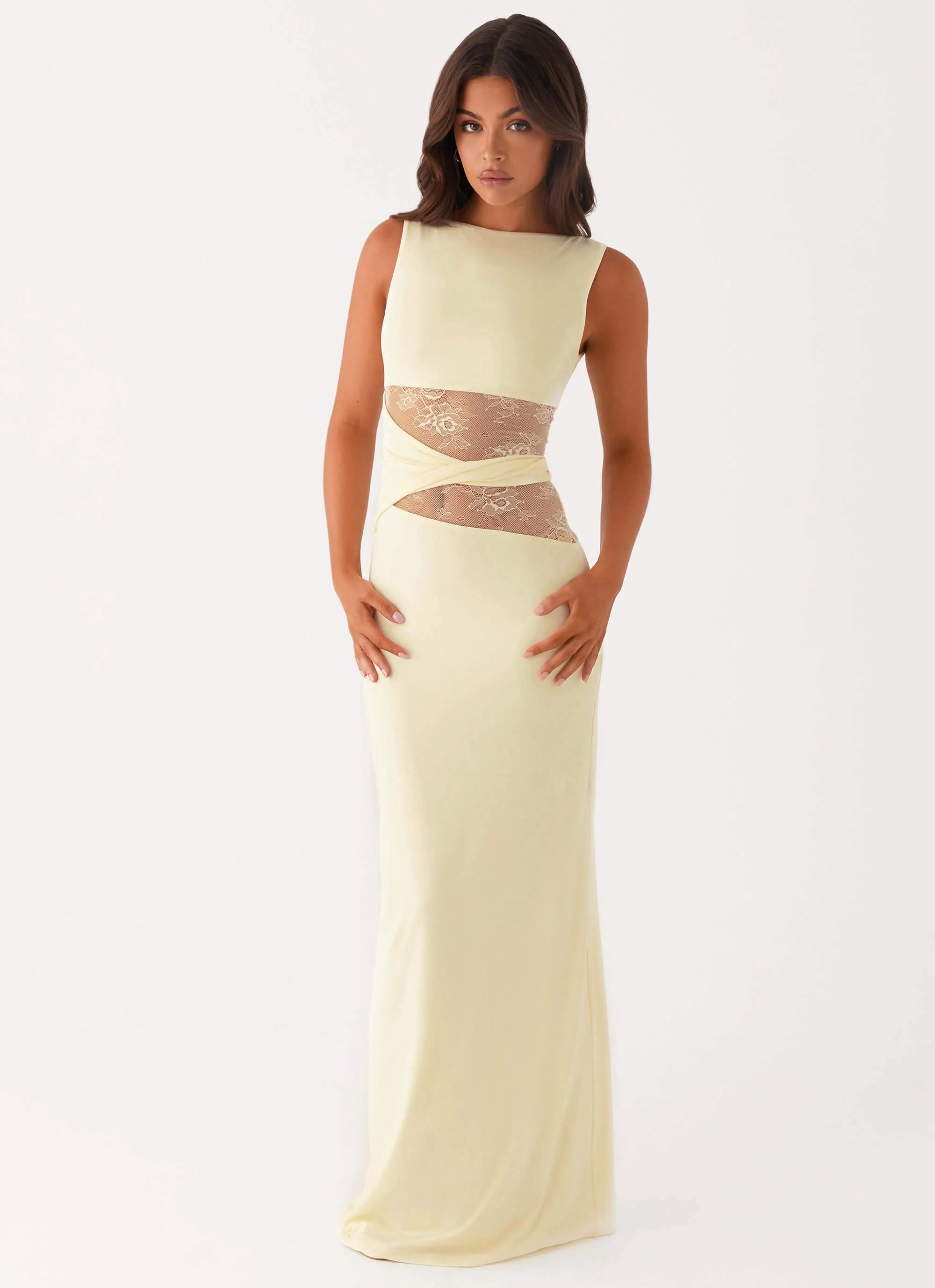 Karma Maxi Dress - Yellow - Image 6