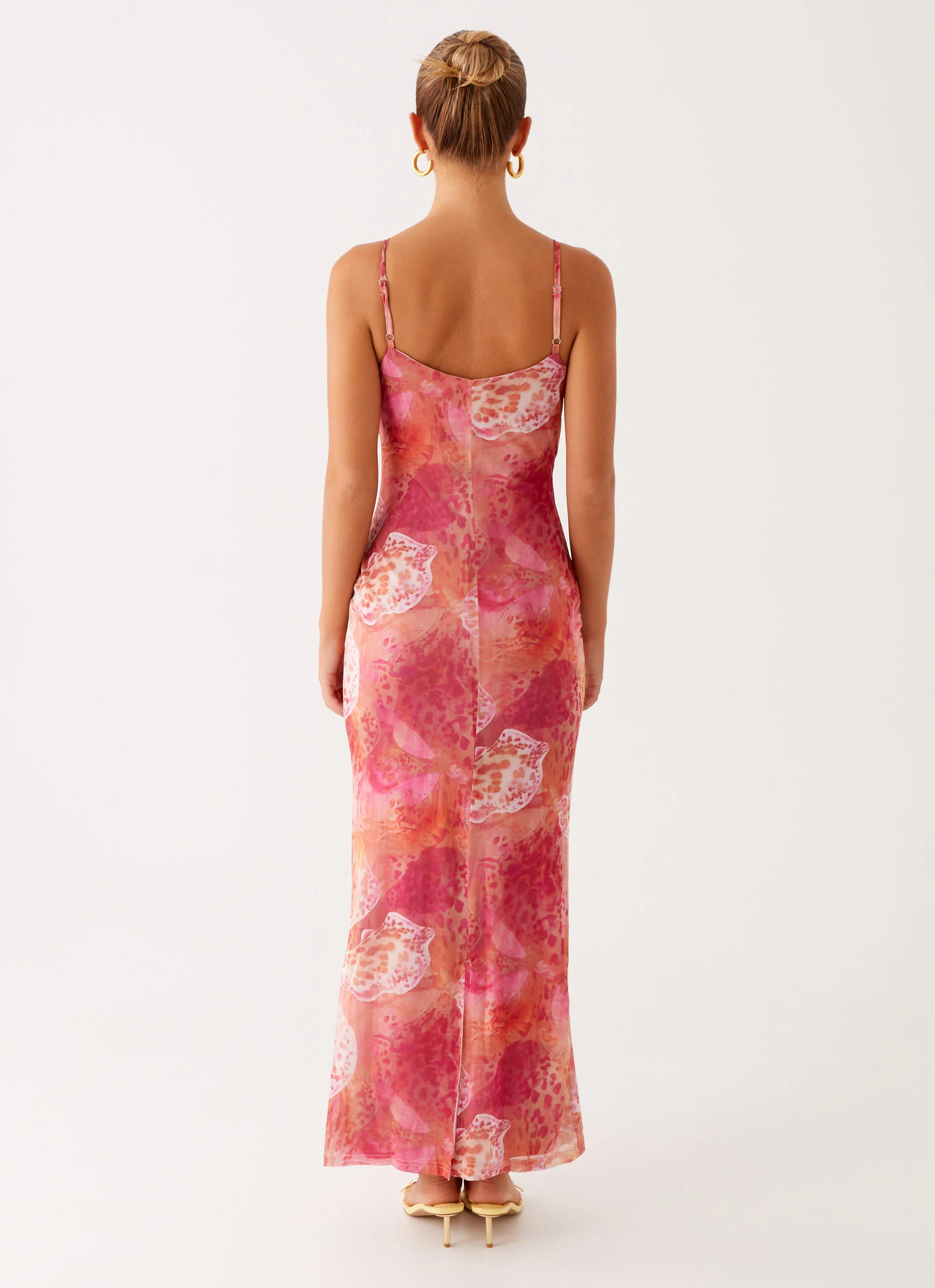 Kasey Midi Dress - Flamingo Fling - Image 4