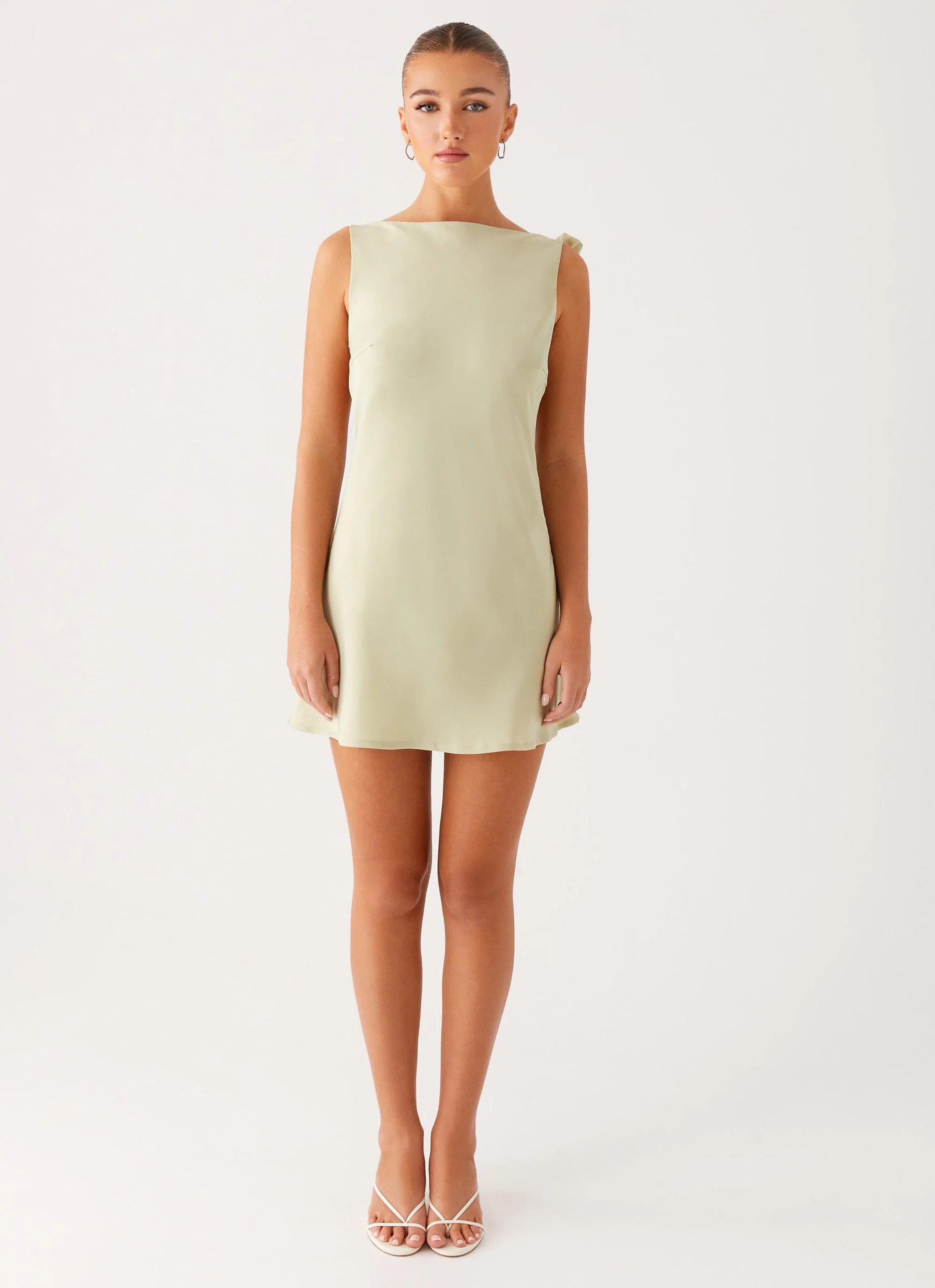 Keenan Mini Dress - Mint - Image 6