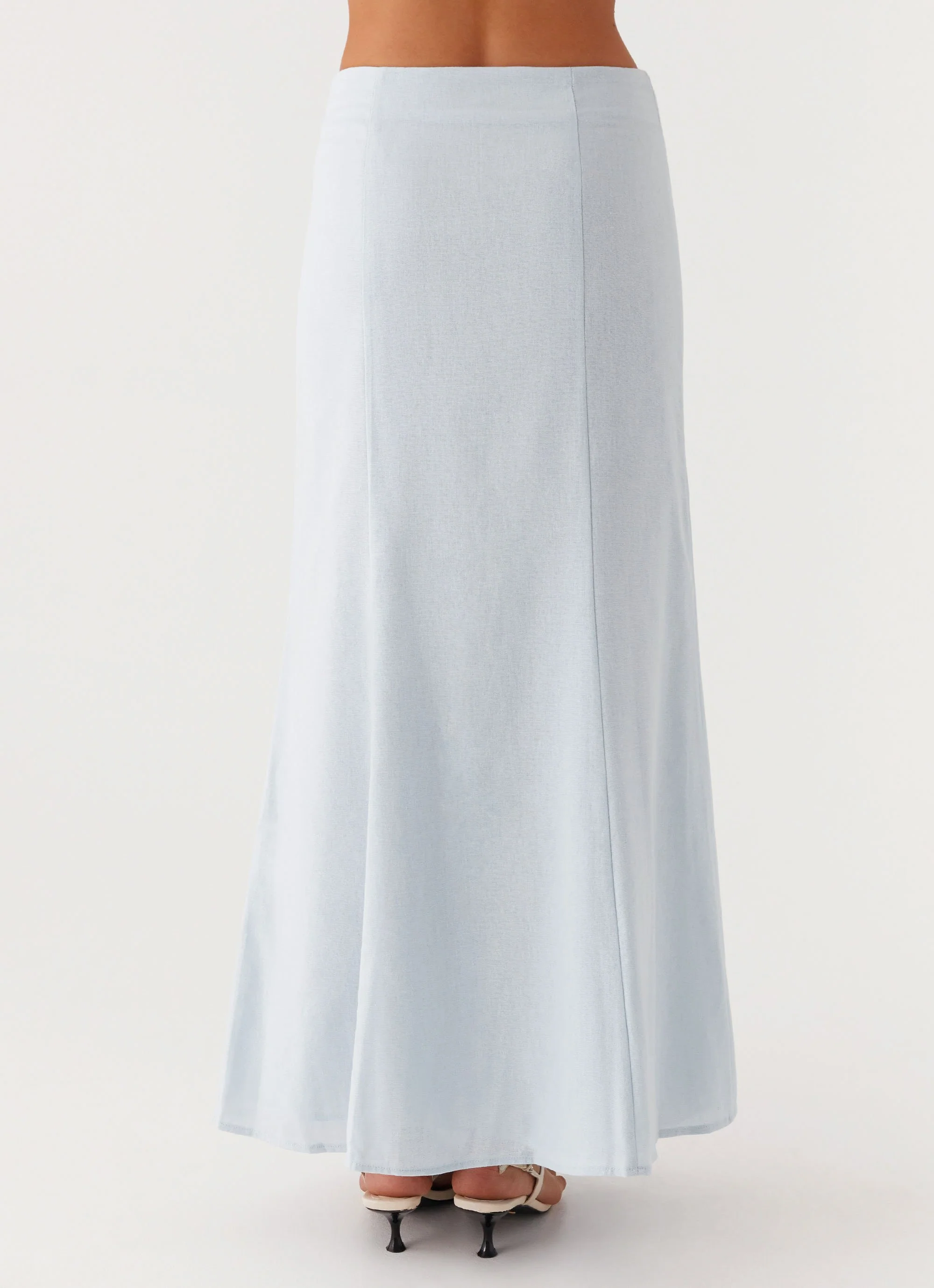 Keep Moving Maxi Skirt - Blue - Image 5